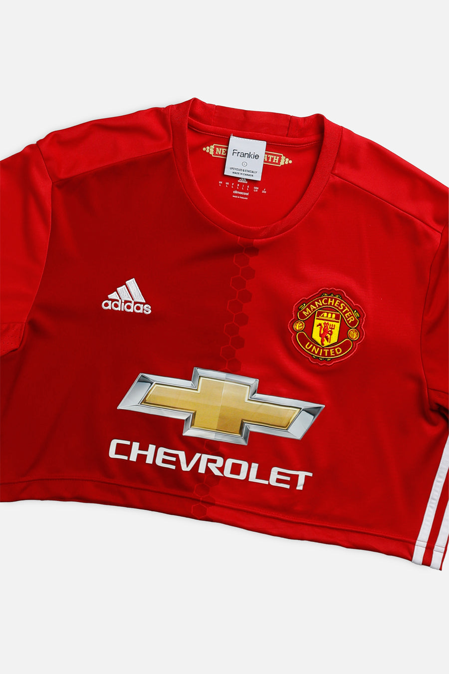 Rework Crop Manchester Soccer Jersey - L