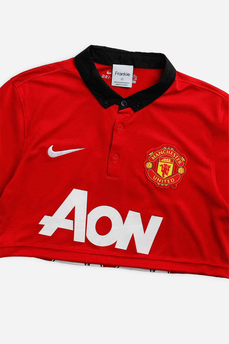 Rework Crop Manchester Soccer Jersey - M