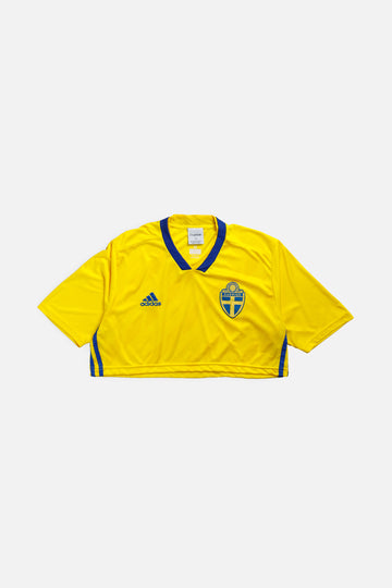 Rework Crop Sweden Soccer Jersey - M