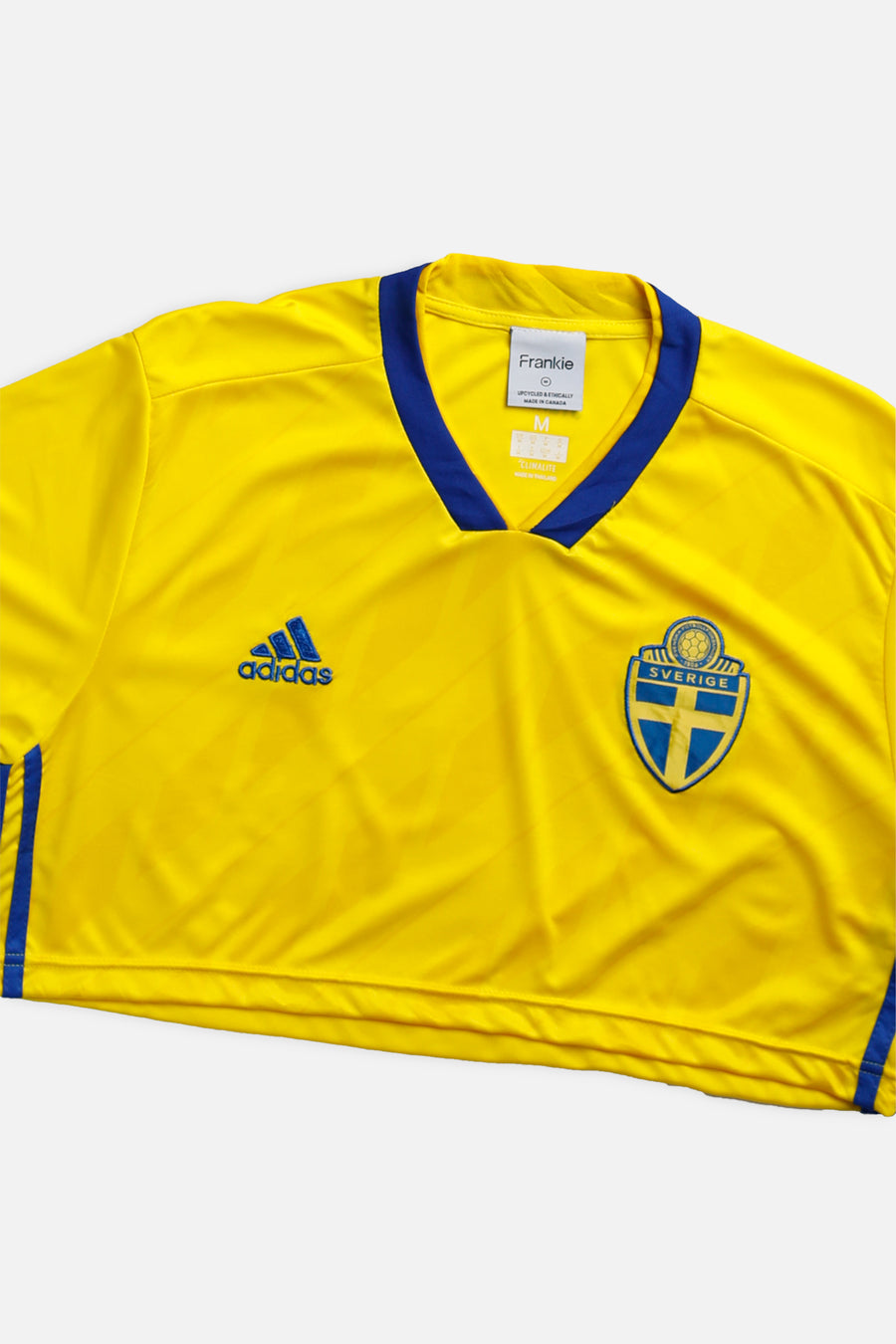 Rework Crop Sweden Soccer Jersey - M