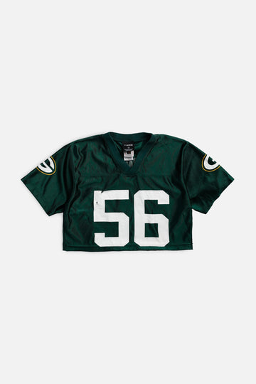 Rework Crop Green Bay Packers NFL Jersey - XS