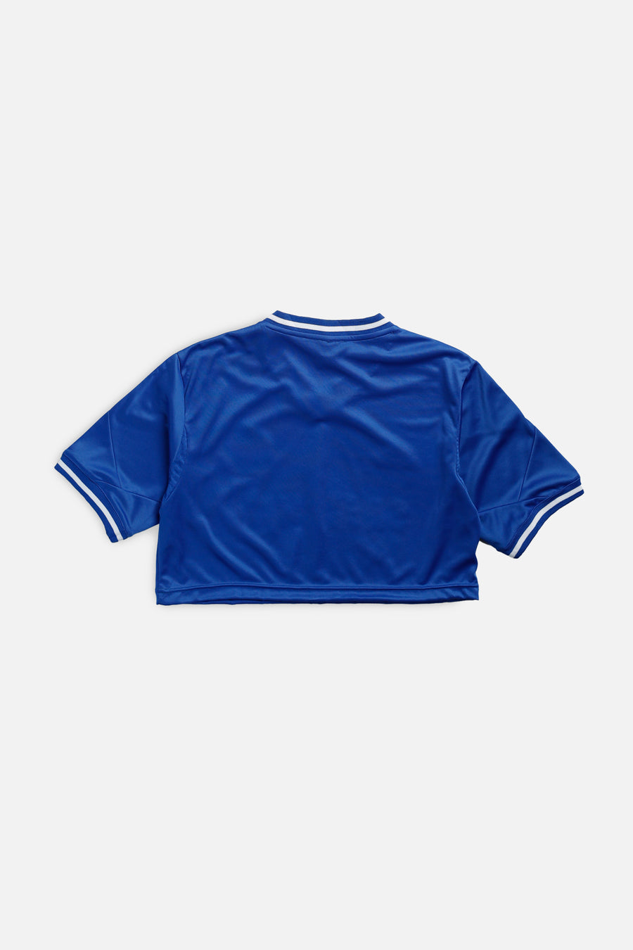 Rework Crop Chelsea Soccer Jersey - M