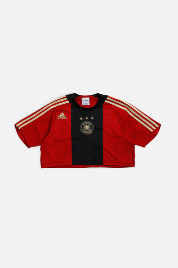 Rework Crop Germany Soccer Jersey - M