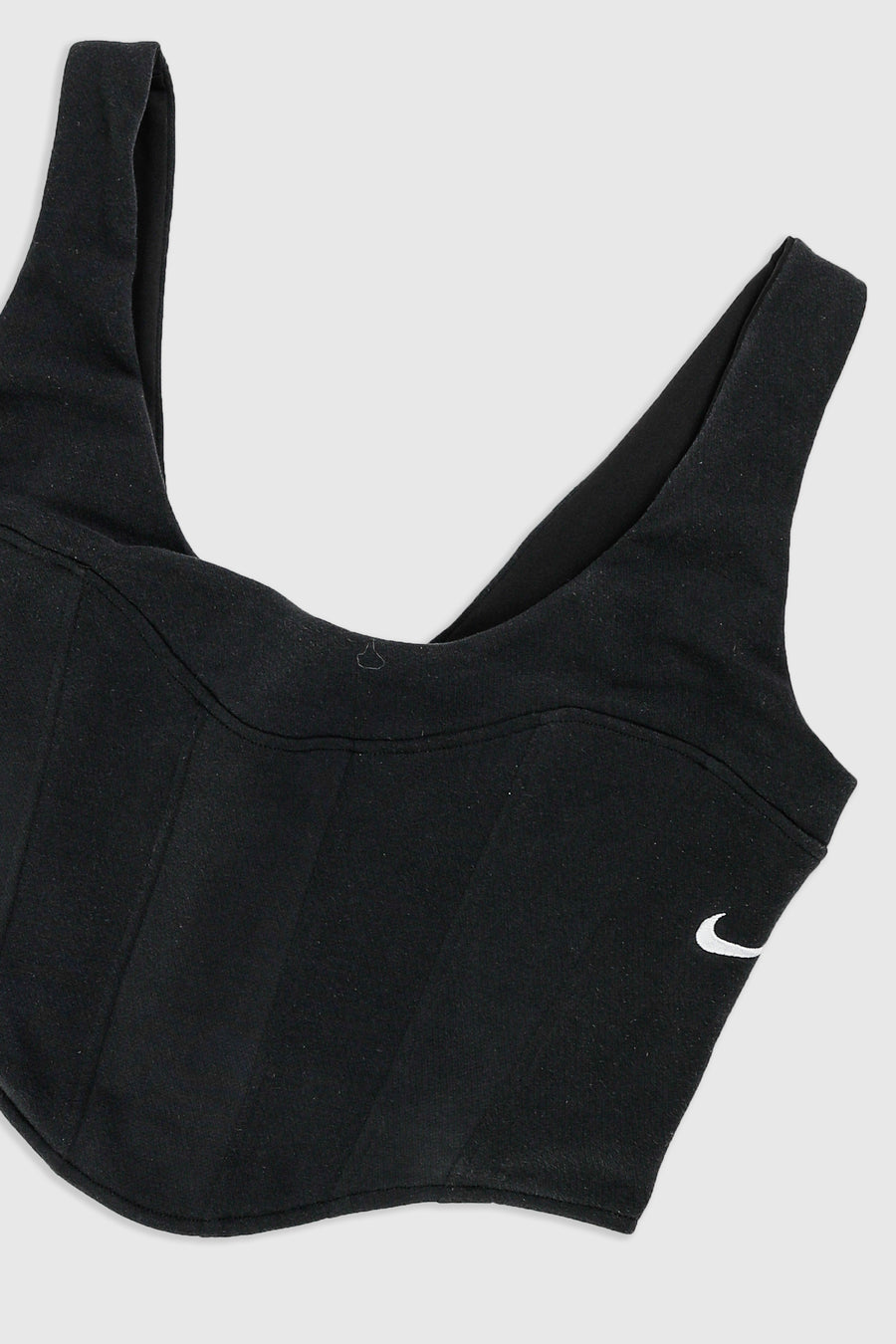 Rework Nike Sweatshirt Bustier - XL