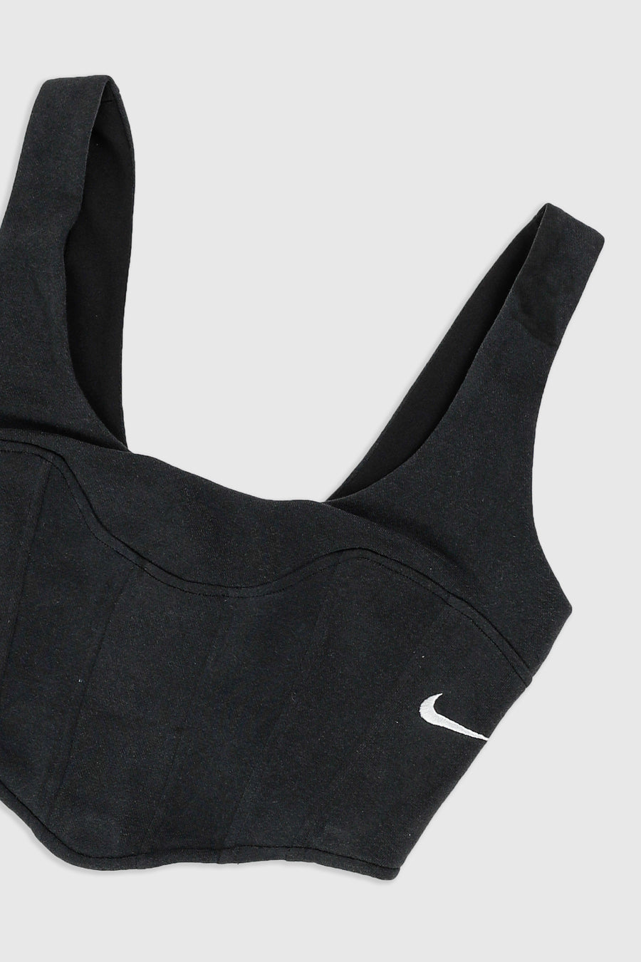 Rework Nike Sweatshirt Bustier - S