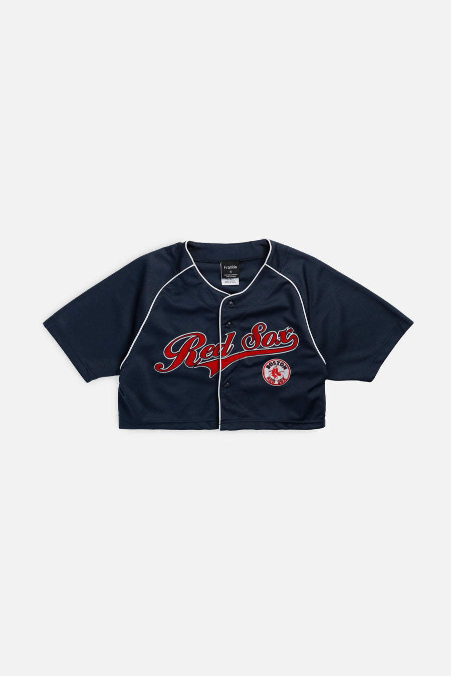 Rework Crop Boston Red Sox MLB Jersey - M