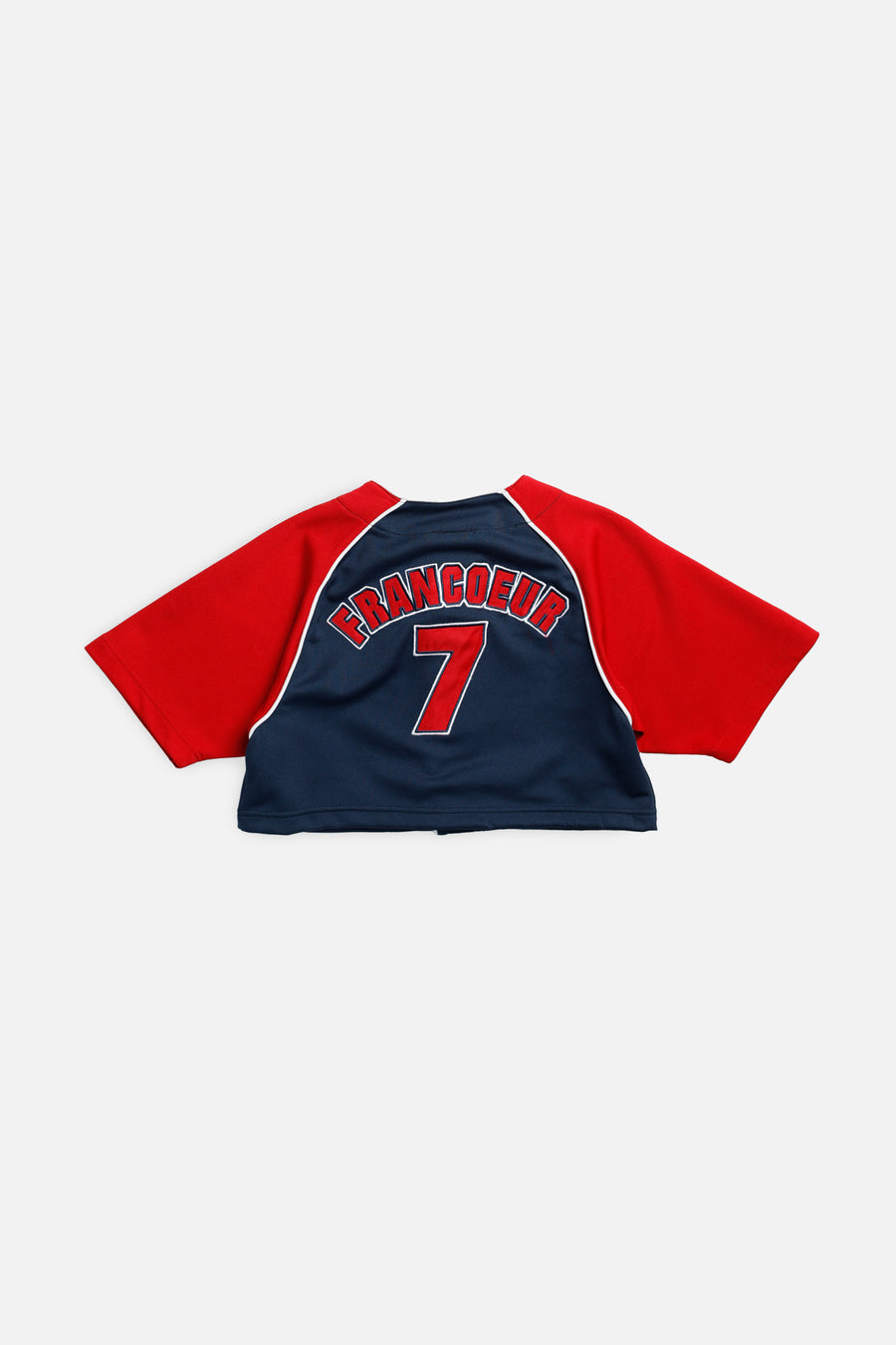 Rework Crop Atlanta Braves MLB Jersey - XS