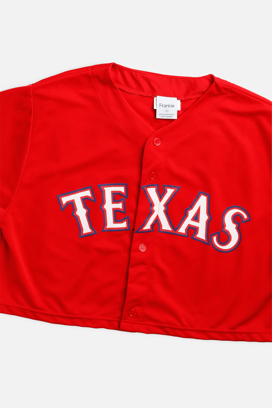 Rework Crop Texas Rangers MLB Jersey - XL