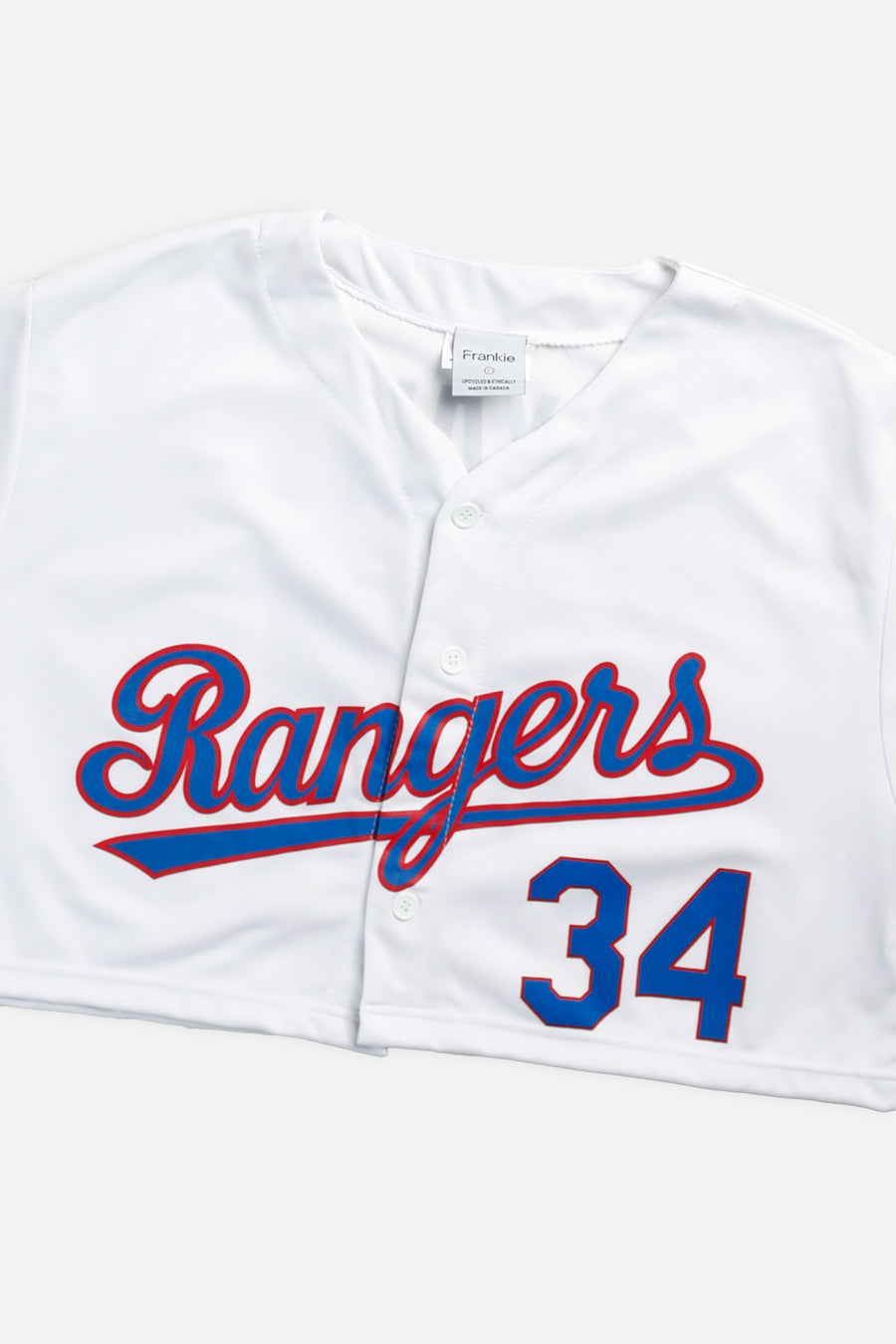 Rework Crop Texas Rangers MLB Jersey - L