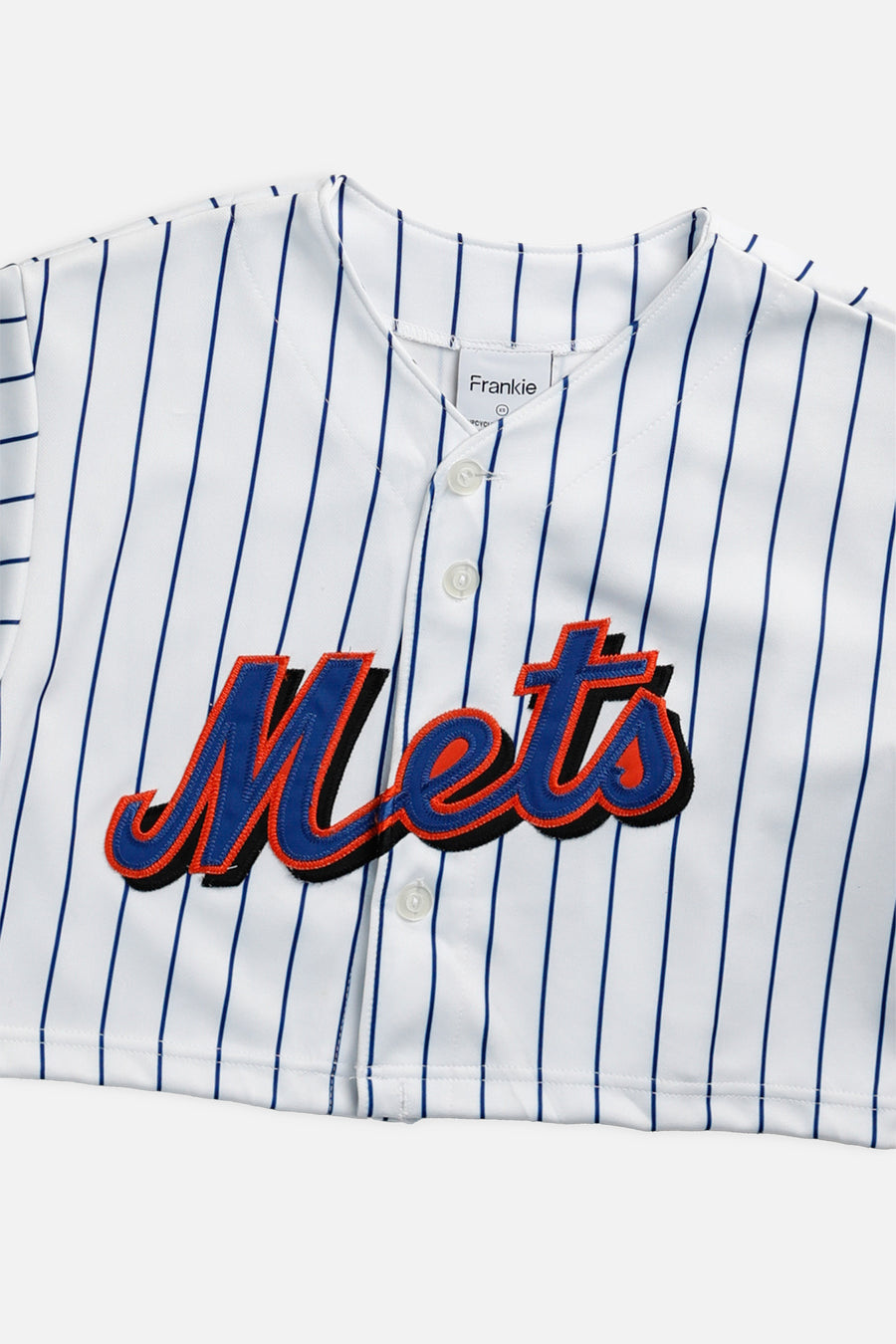 Rework Crop NY Mets MLB Jersey - XS