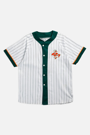 Vintage Miami Hurricanes NCAA Baseball Jersey - M