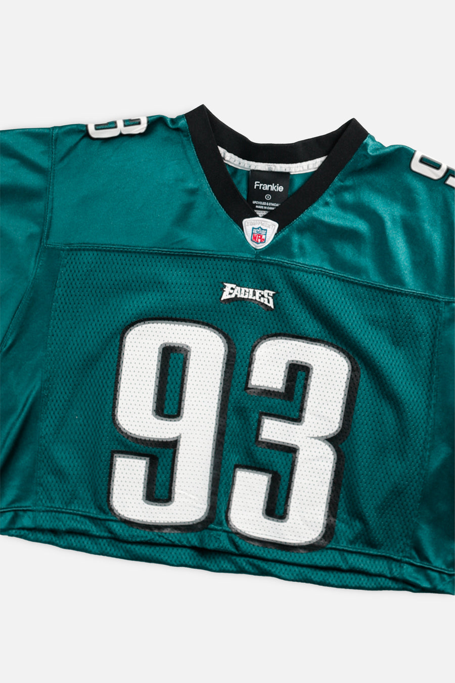 Rework Crop Philadelphia Eagles NFL Jersey - S