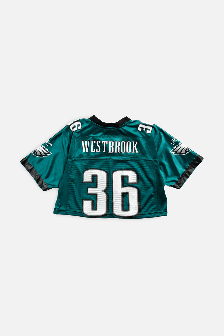 Rework Crop Philadelphia Eagles NFL Jersey - S