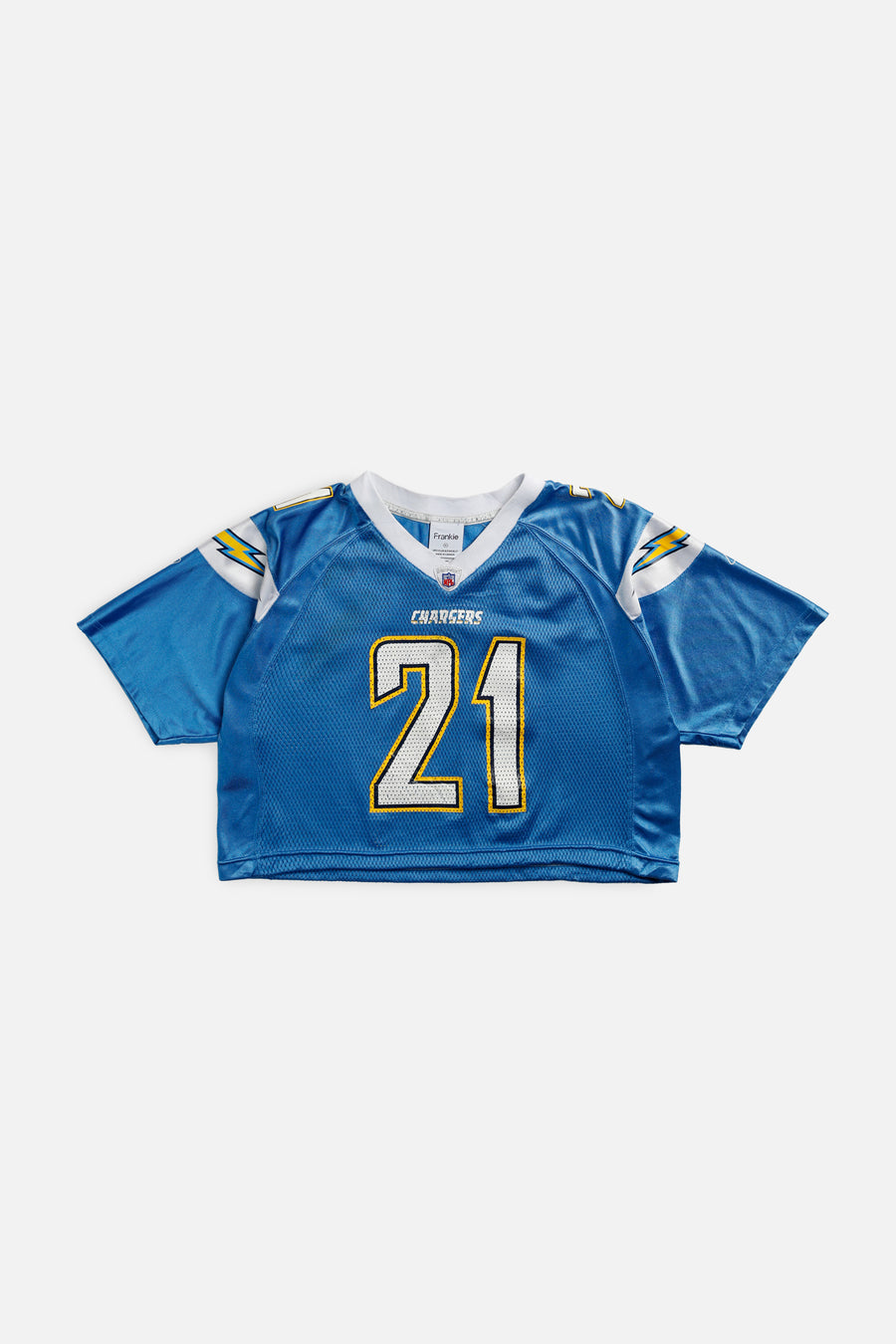 Rework Crop LA Chargers NFL Jersey - M