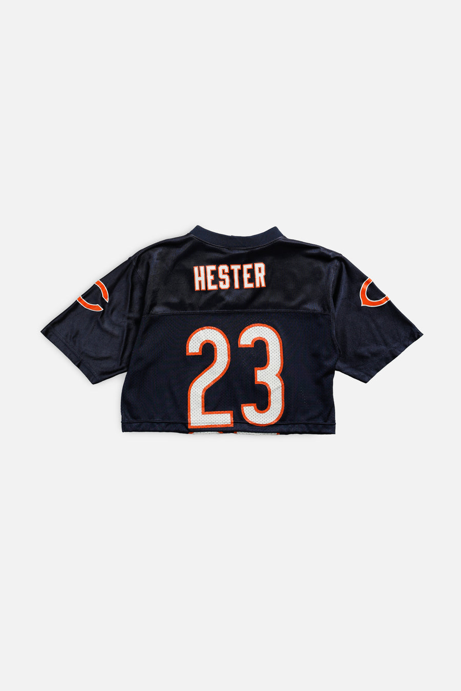 Rework Crop Chicago Bears NFL Jersey - XS