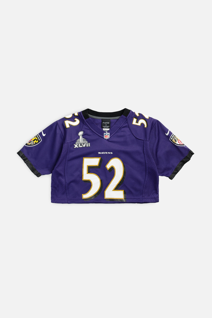 Rework Crop Baltimore Ravens NFL Jersey - S