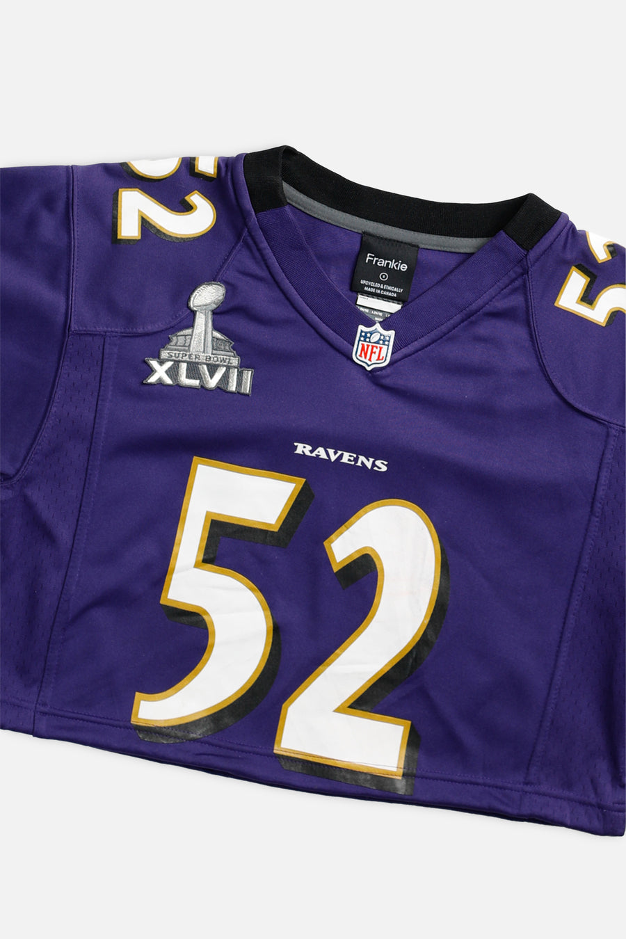 Rework Crop Baltimore Ravens NFL Jersey - S