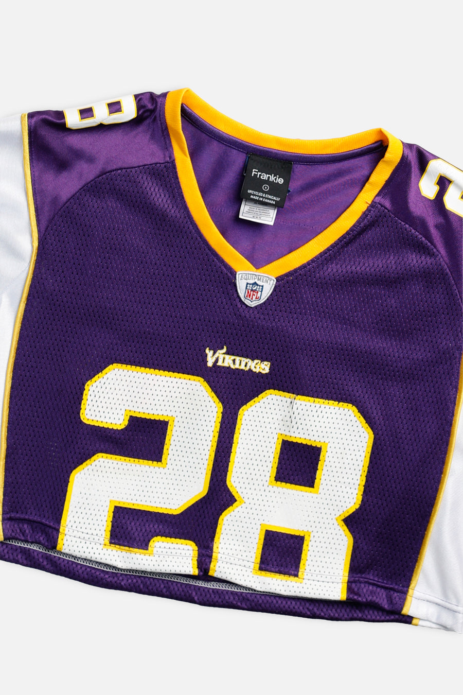 Rework Crop Minnesota Vikings NFL Jersey - S