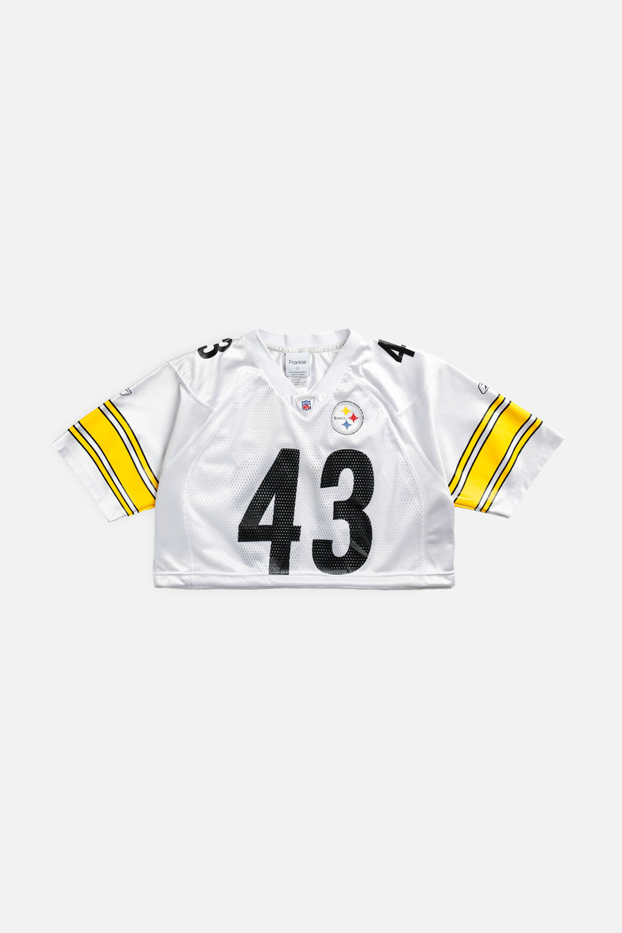 Rework Crop Pittsburgh Steelers NFL Jersey - S