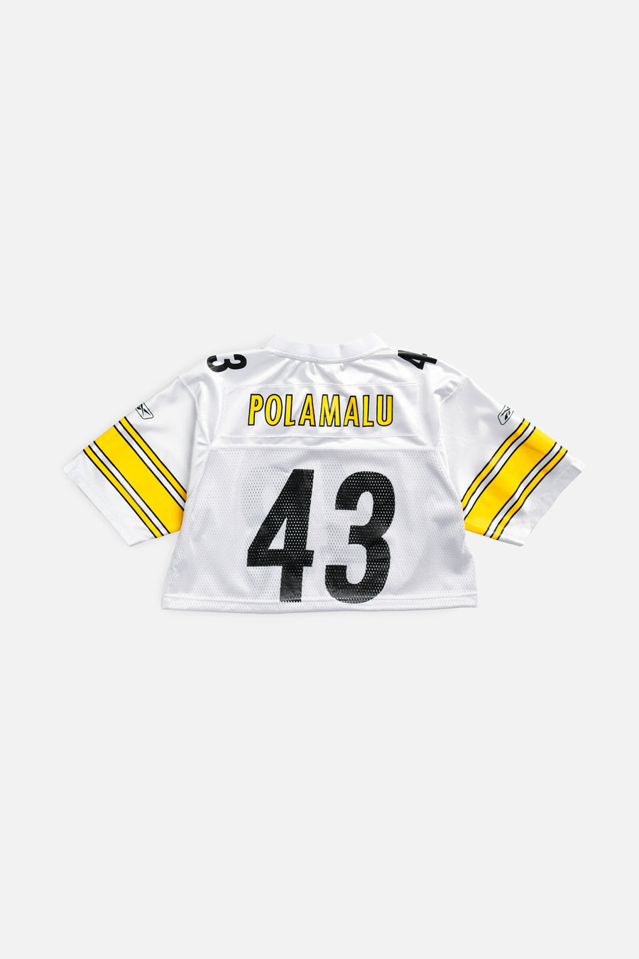 Rework Crop Pittsburgh Steelers NFL Jersey - S