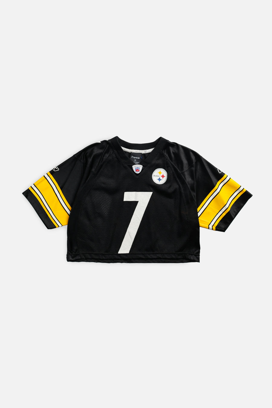 Rework Crop Pittsburgh Steelers NFL Jersey - S