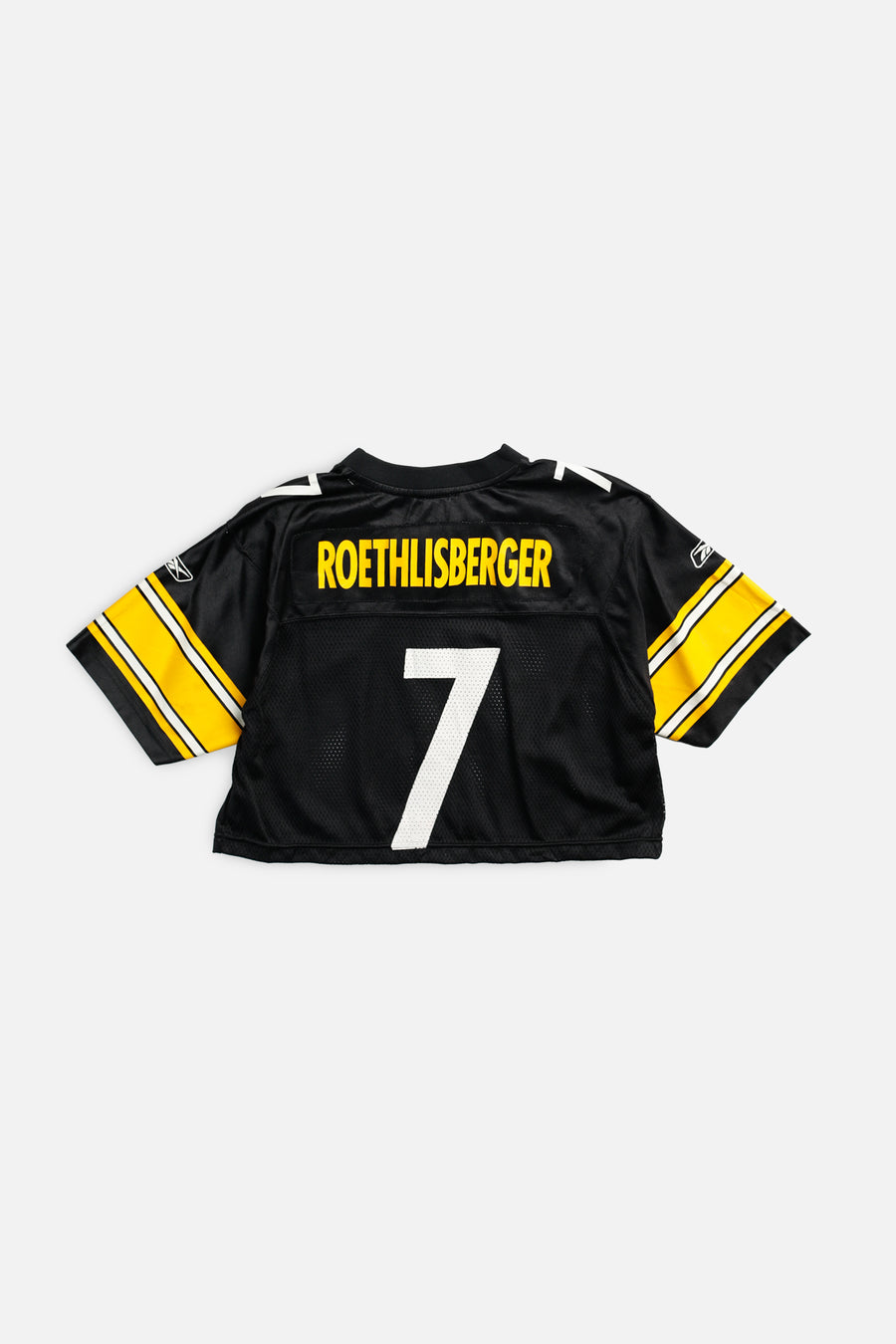 Rework Crop Pittsburgh Steelers NFL Jersey - S