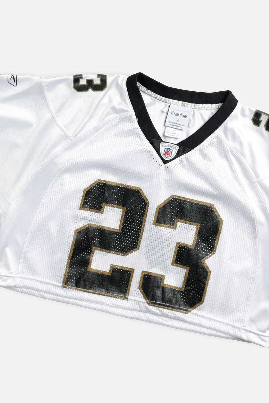 Rework Crop New Orleans Saints NFL Jersey - M