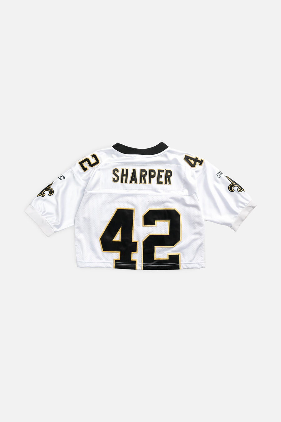 Rework Crop New Orleans Saints NFL Jersey - XS