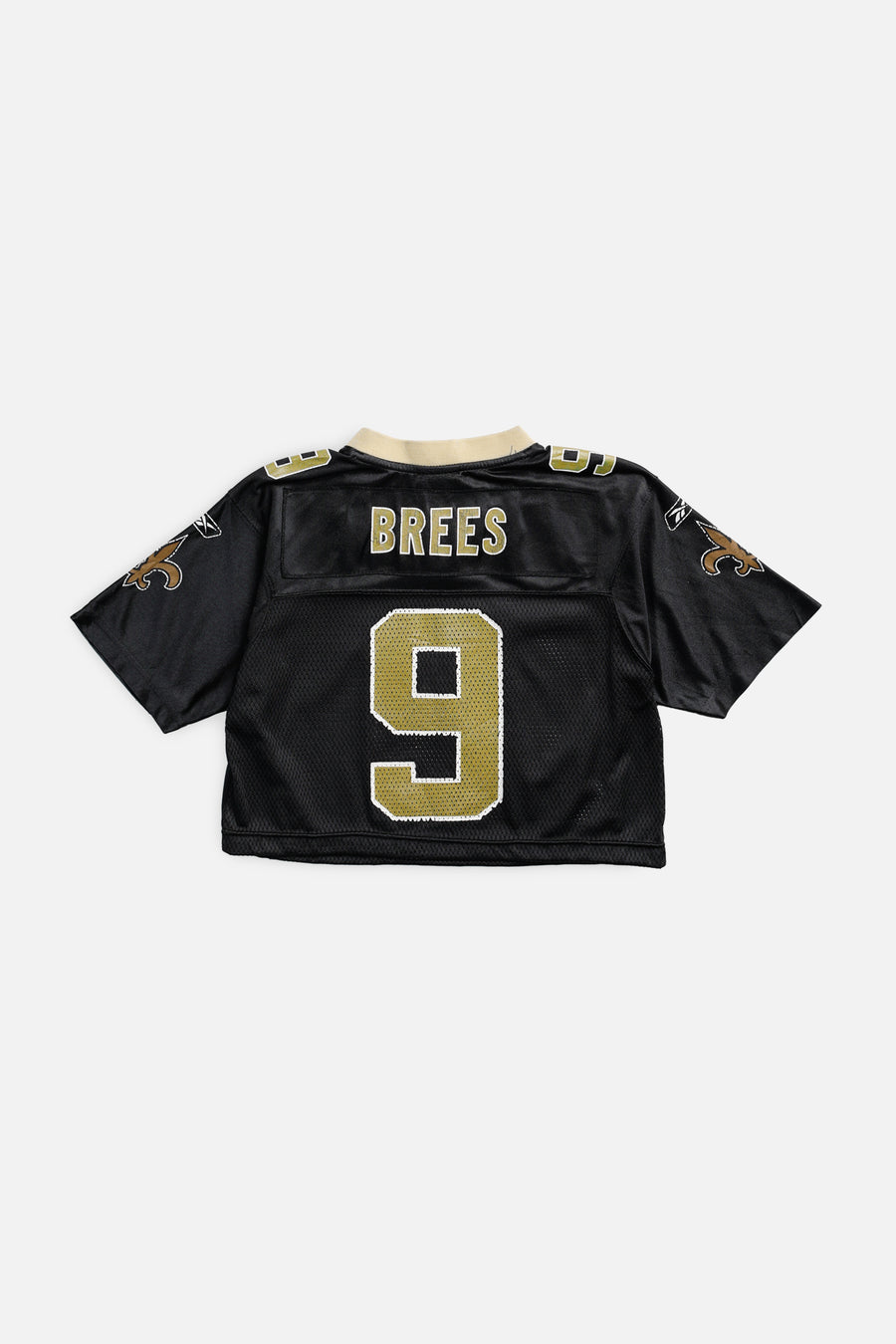 Rework Crop New Orleans Saints NFL Jersey - XS