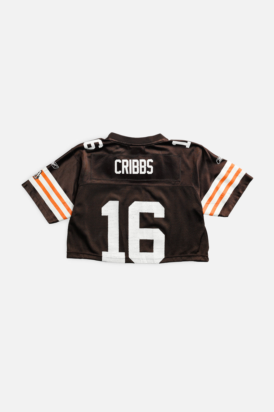 Rework Crop Cleveland Browns NFL Jersey - S