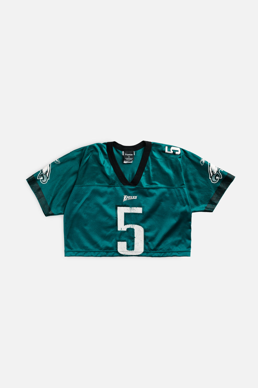 Rework Crop Philadelphia Eagles NFL Jersey - S