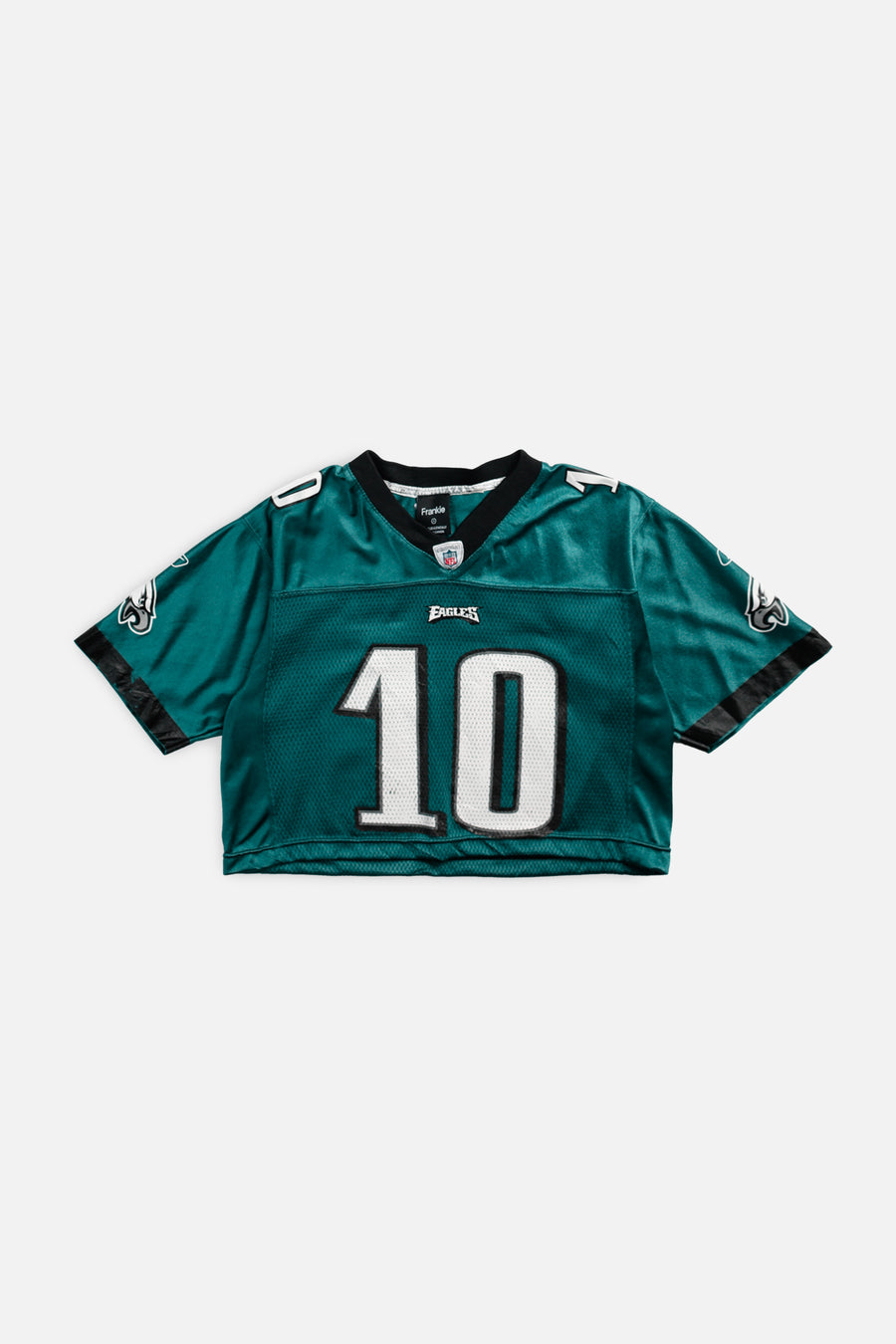 Rework Crop Philadelphia Eagles NFL Jersey - S