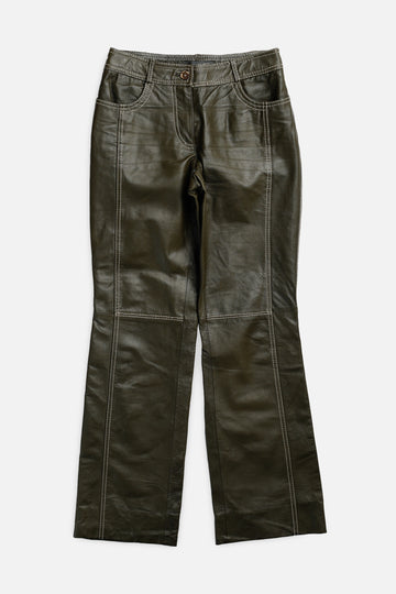 Vintage Leather Pants - Women's S