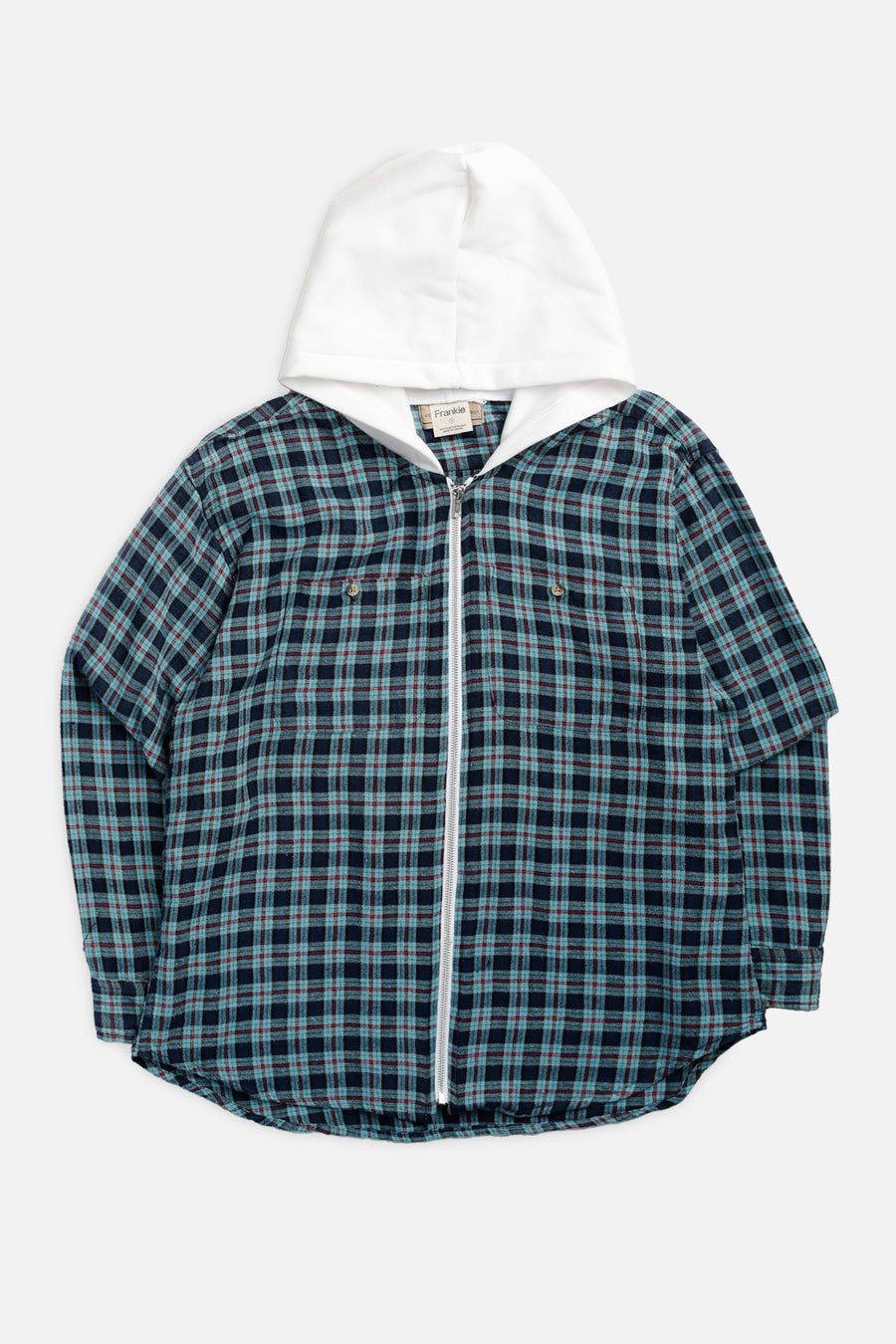 Unisex Rework Hooded Flannel - S