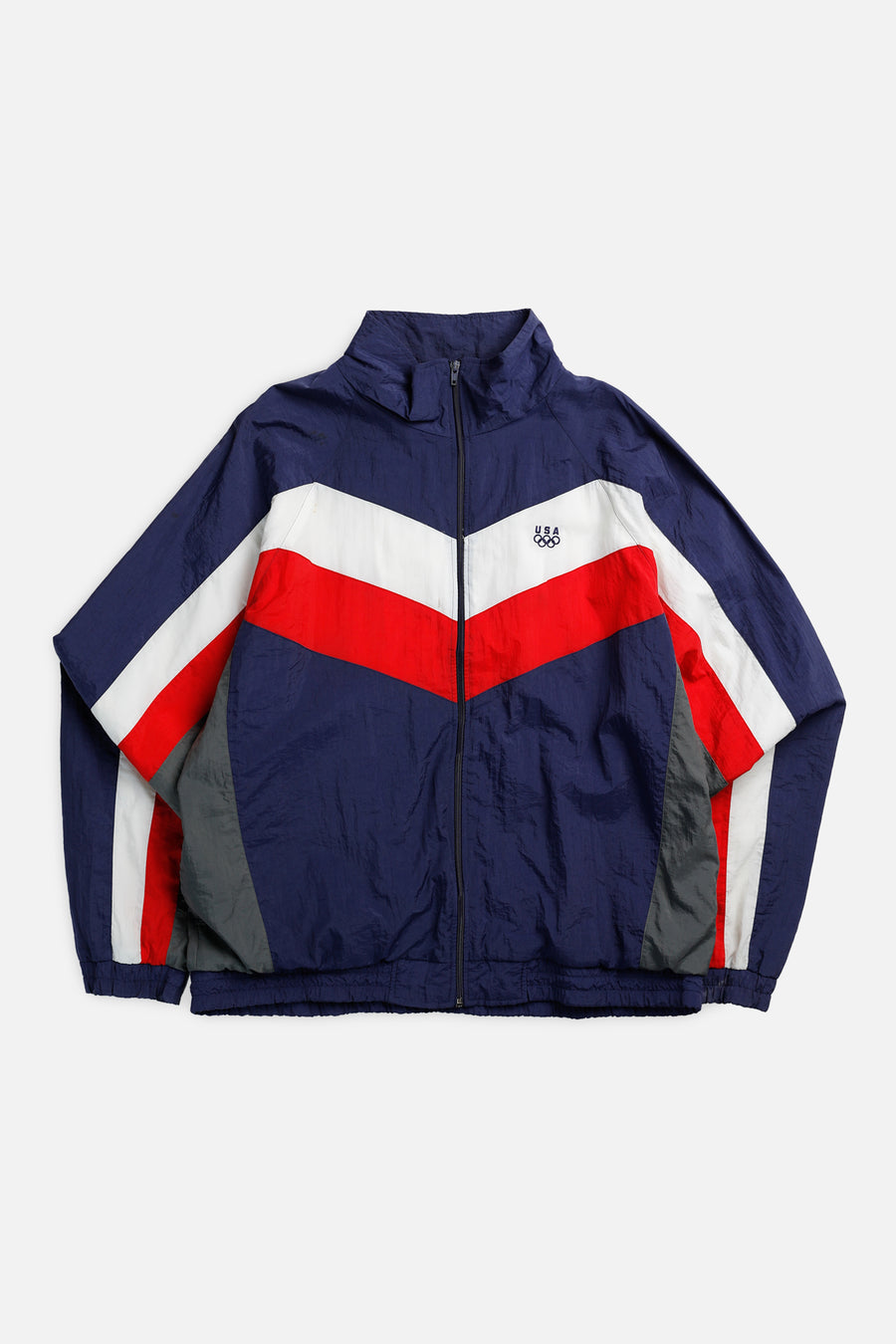 Vintage USA Olympics Windbreaker Jacket - L