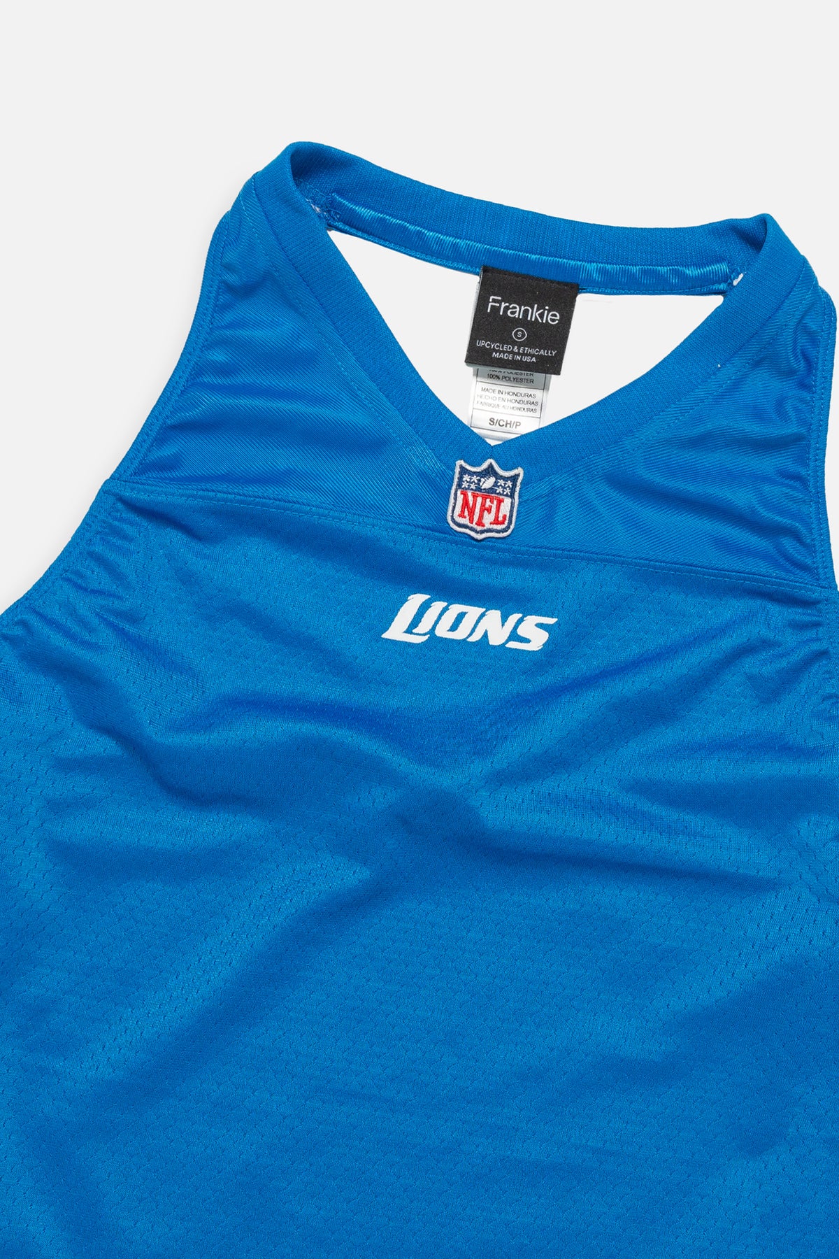 Rework Detroit Lions Halter Top