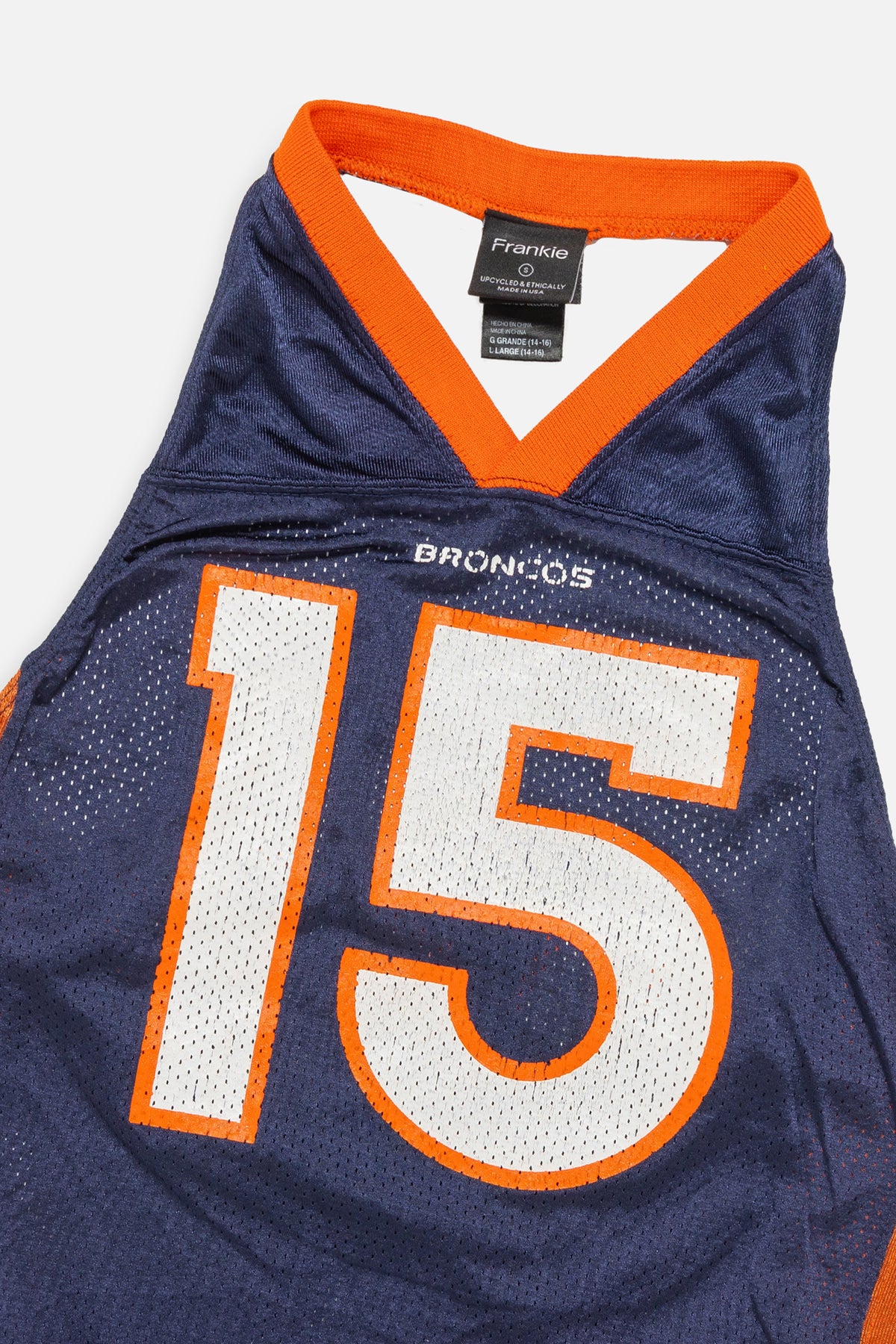 Rework Denver Broncos Halter Top
