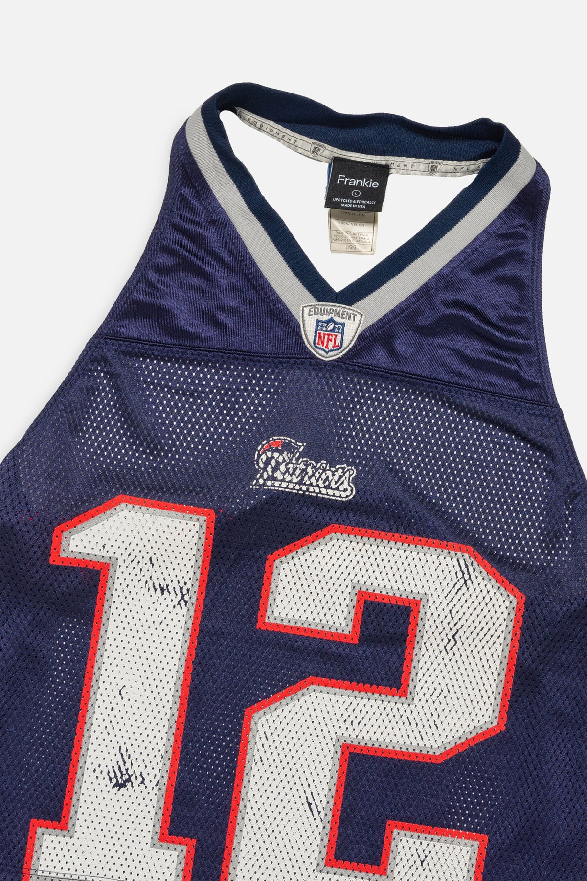 Rework New England Patriots Halter Top