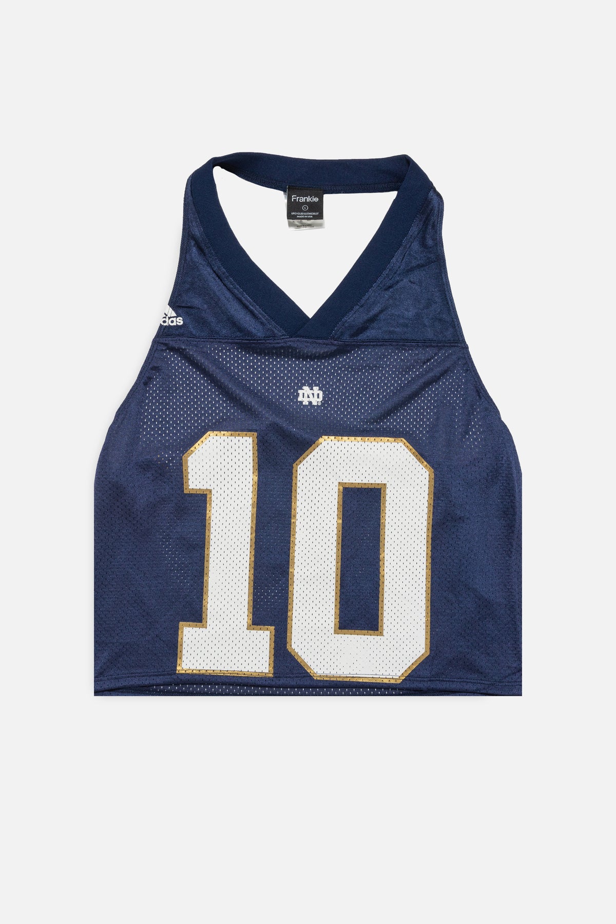 Rework Notre Dame Fighting Irish Halter Top