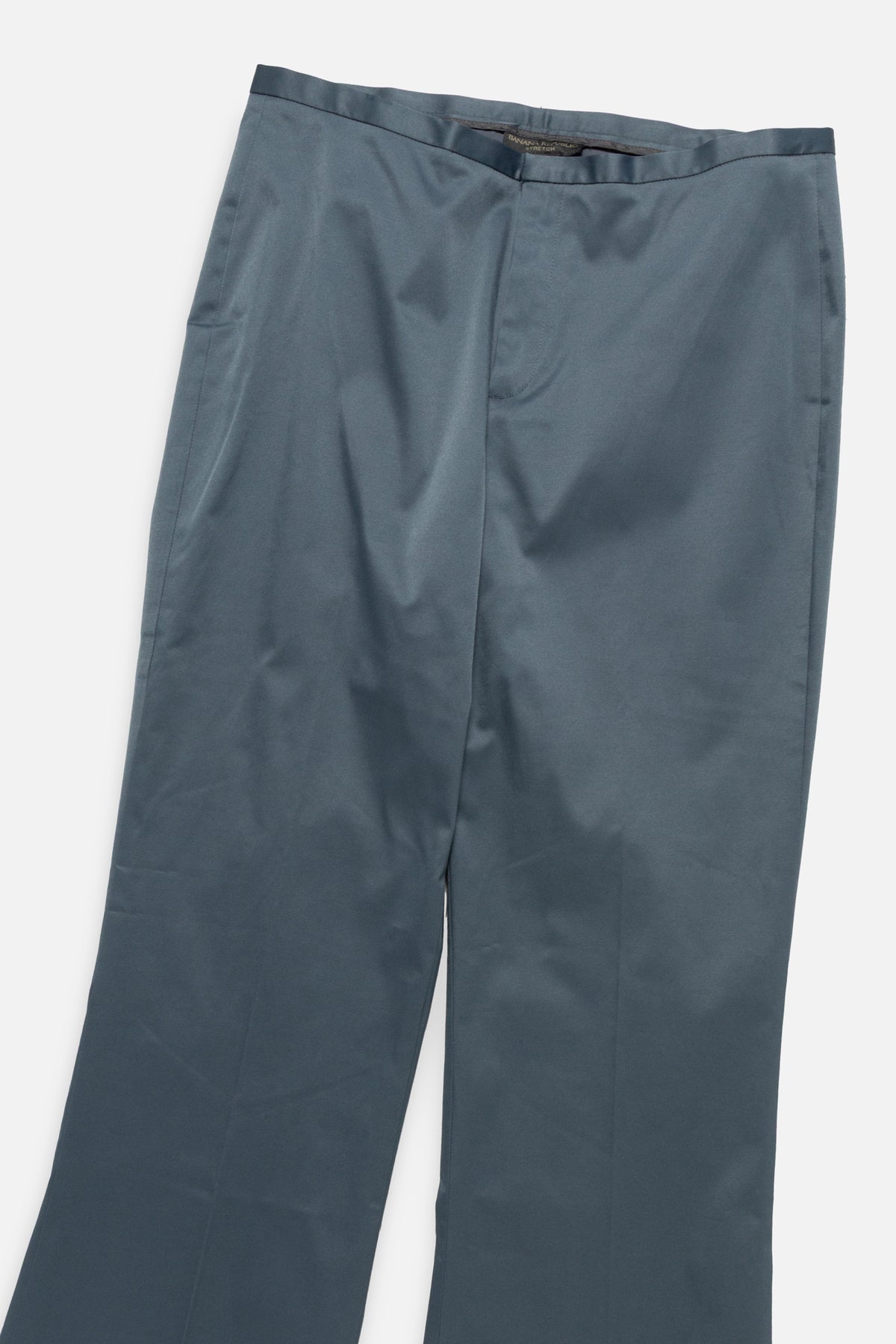 Vintage Sculpted Stretch Flare Trousers