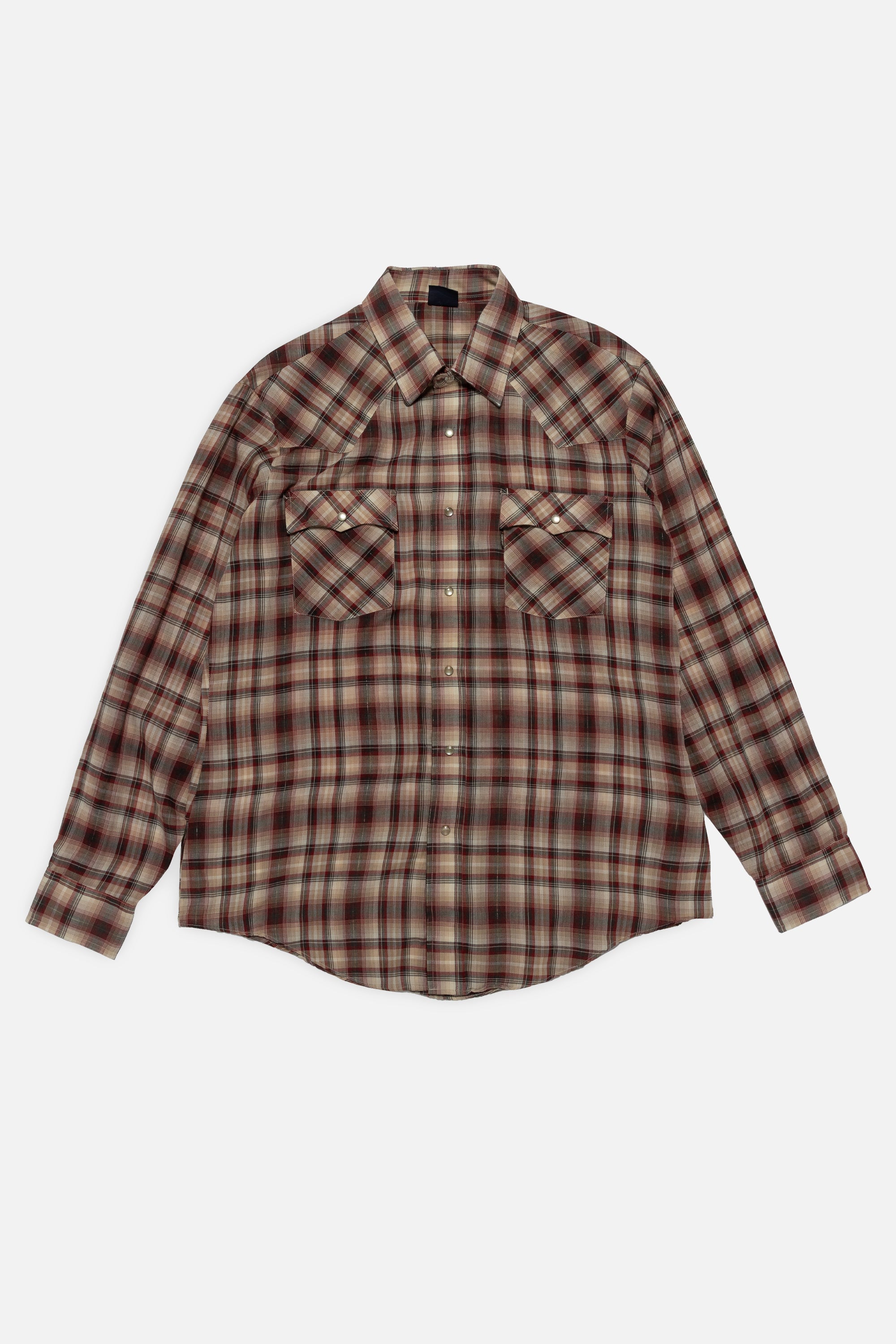 Vintage Levi's Plaid Western Shirt