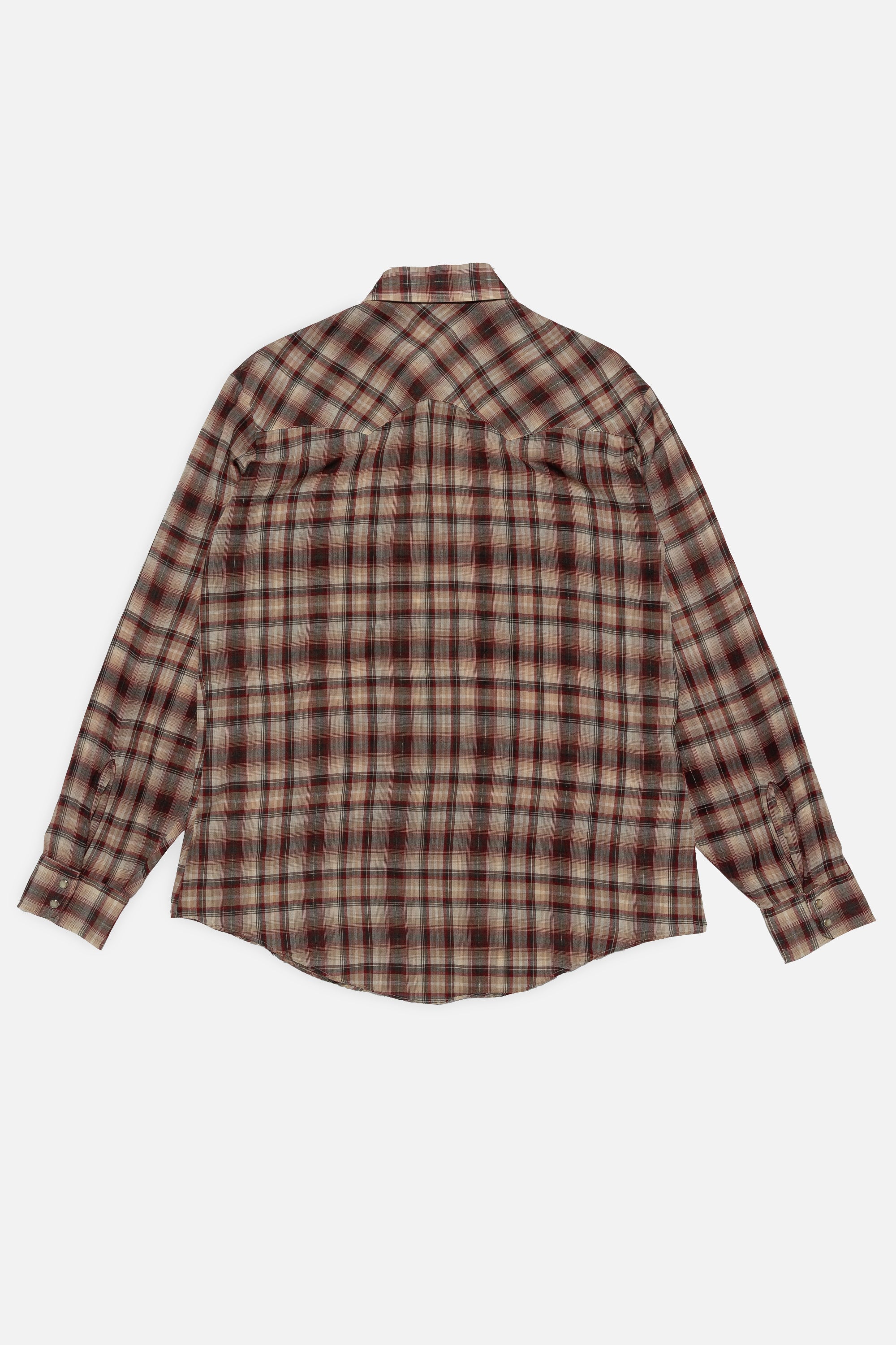 Vintage Levi's Plaid Western Shirt