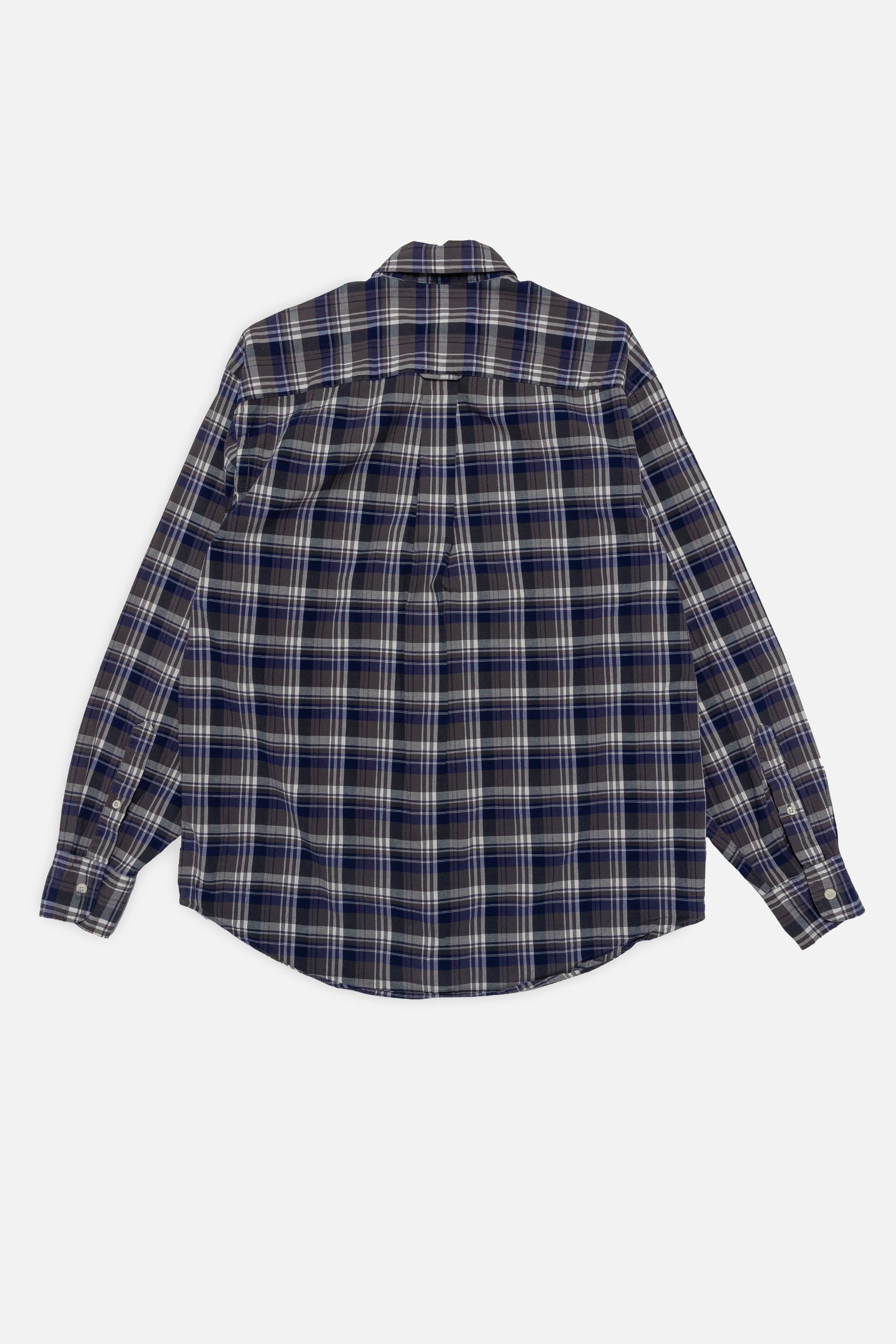 Vintage Plaid Button Down Shirt
