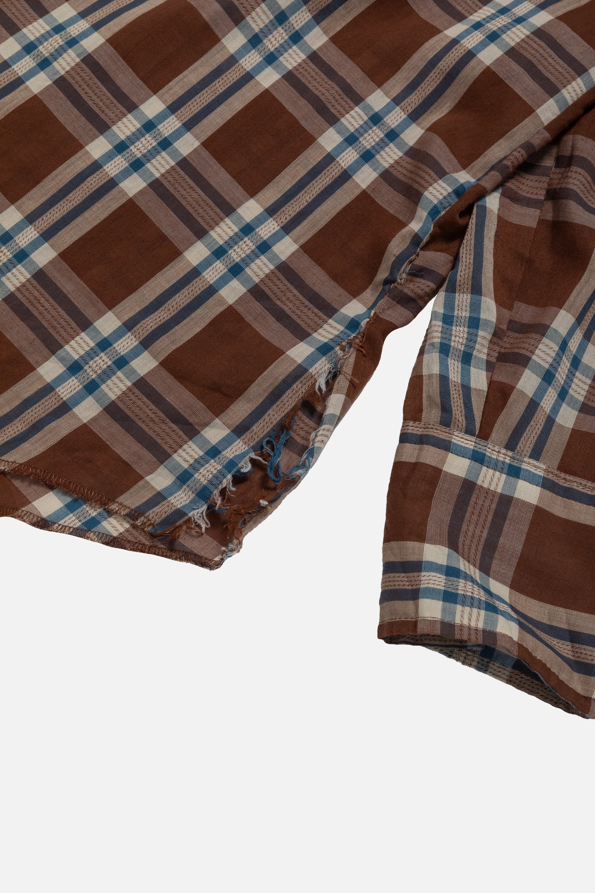 Vintage Plaid Button Down Shirt