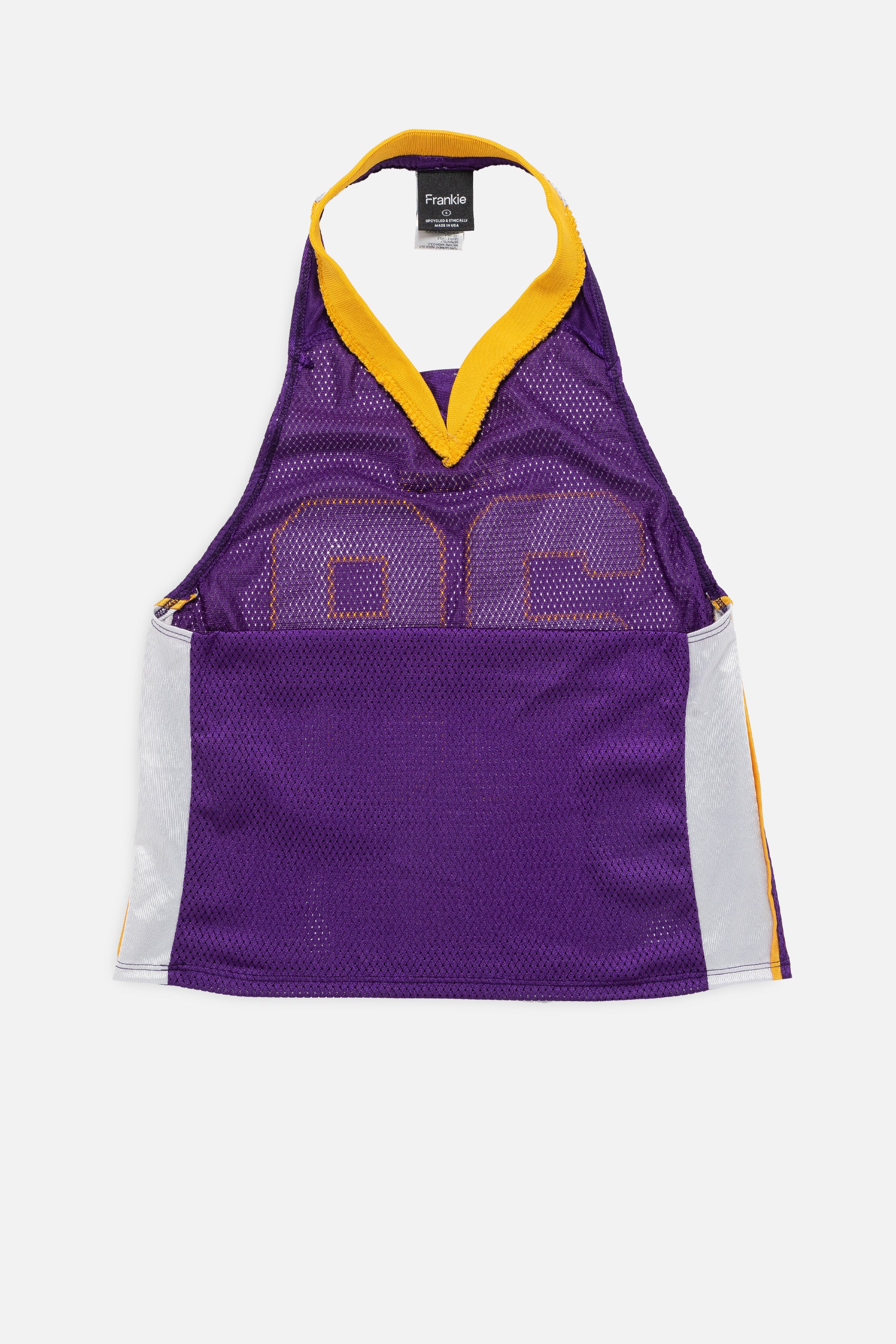 Rework Minnesota Vikings Halter Top-NFL-Frankie Collective-Rework-Vintage-Streetwear