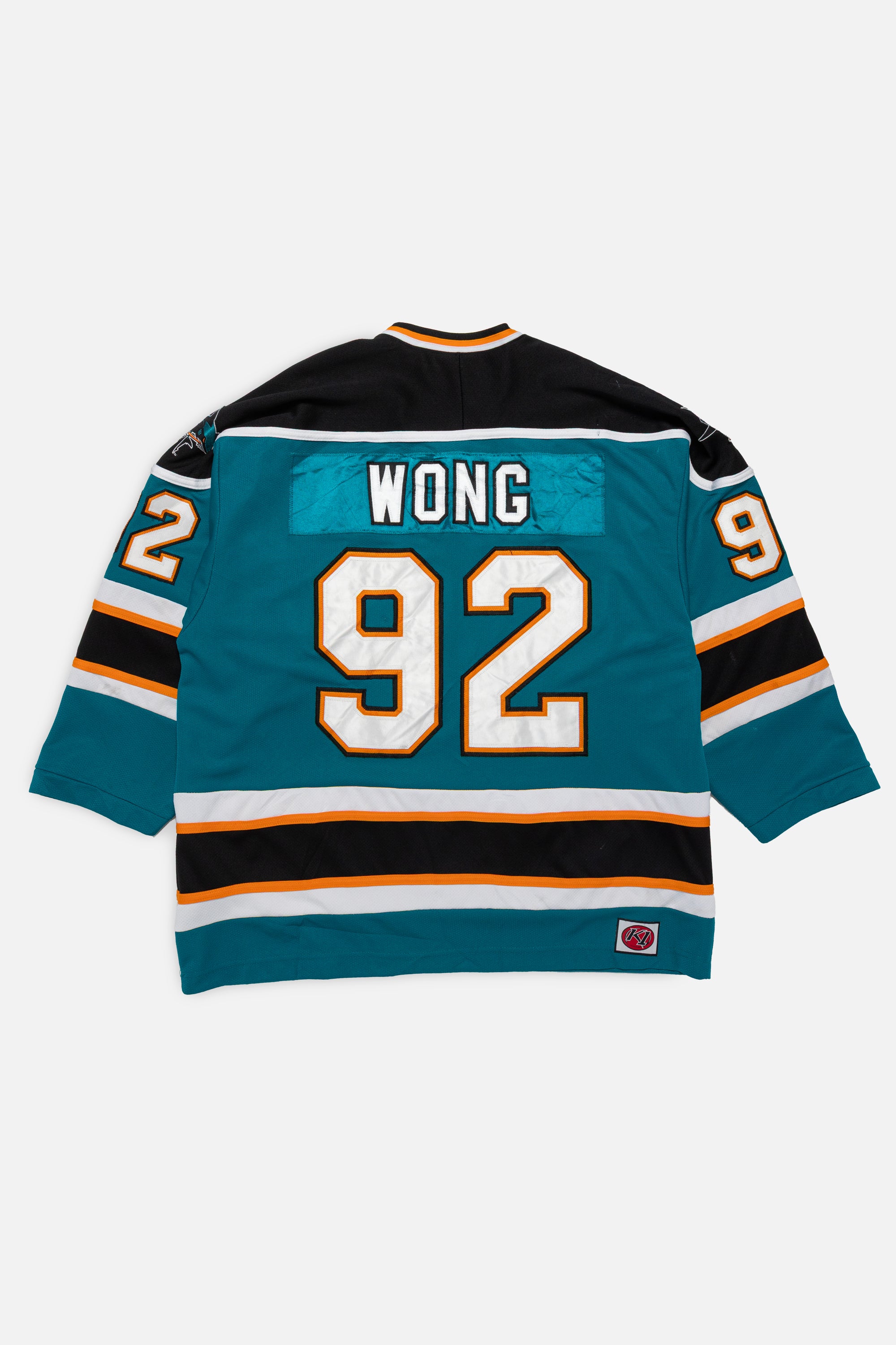 Vintage San Jose Sharks Jersey-NHL-Frankie Collective-Rework-Vintage-Streetwear