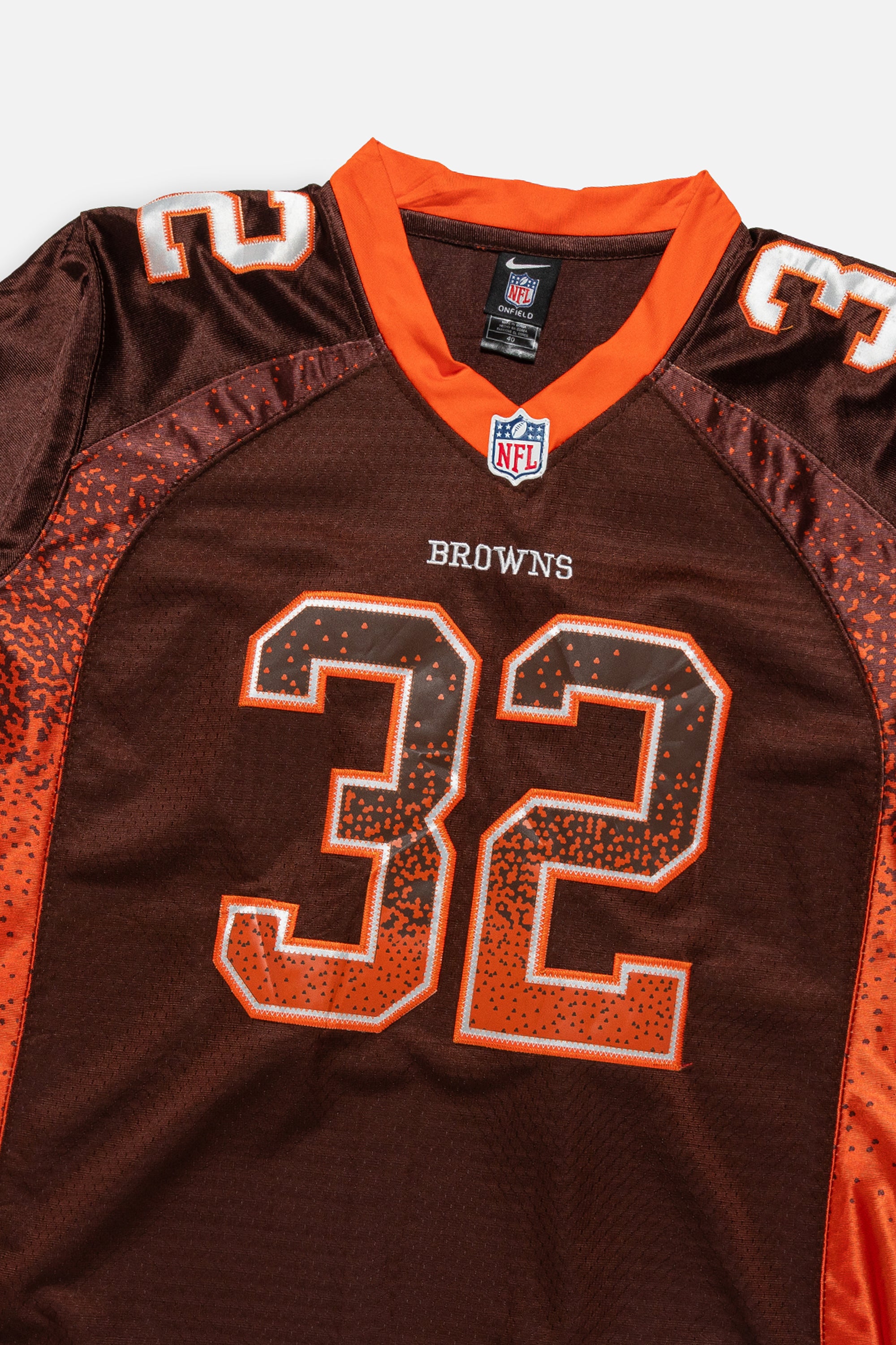 Vintage Cleveland Browns Jersey-NFL-Frankie Collective-Rework-Vintage-Streetwear