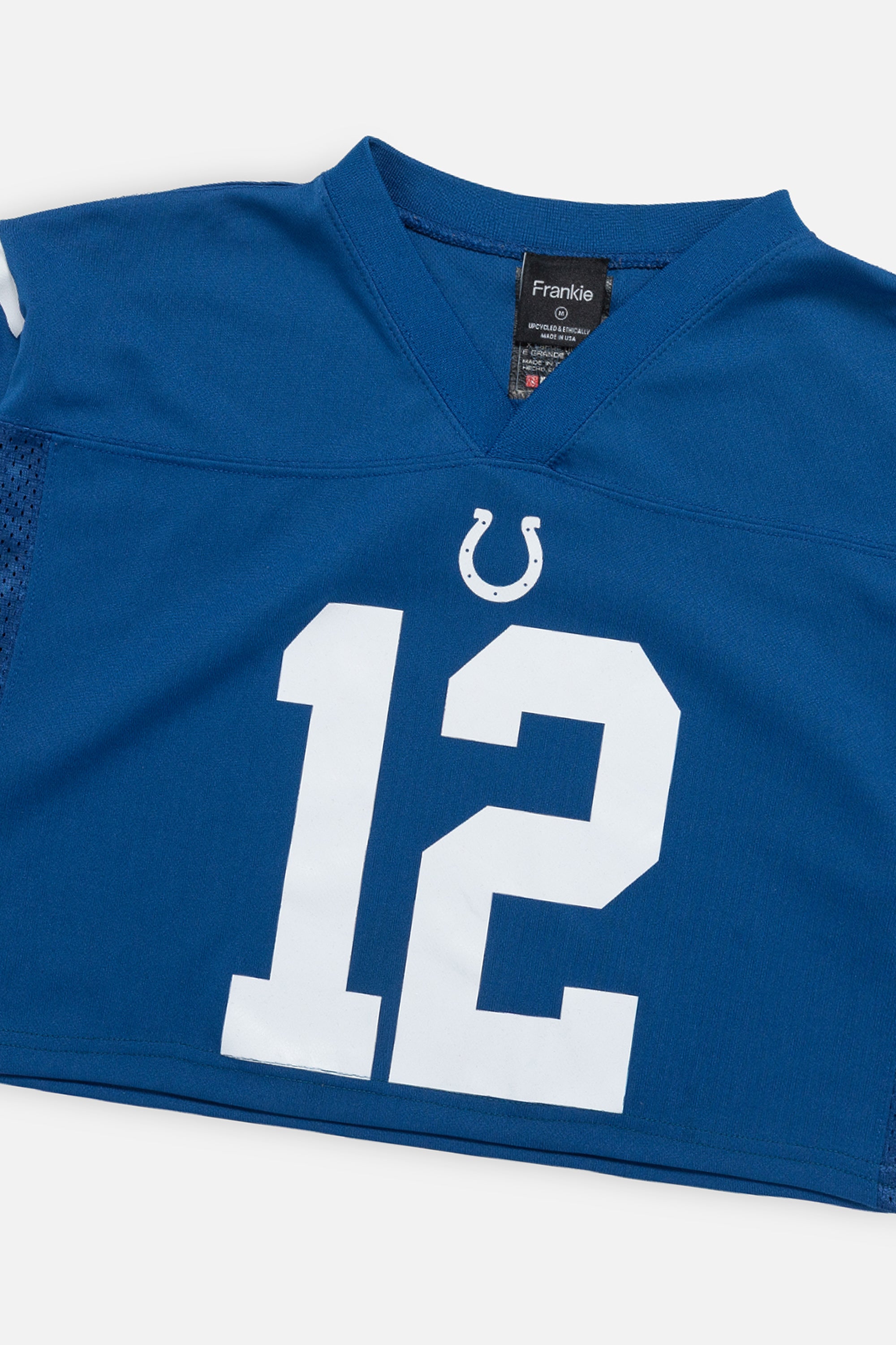 Rework Indianapolis Colts Crop Jersey