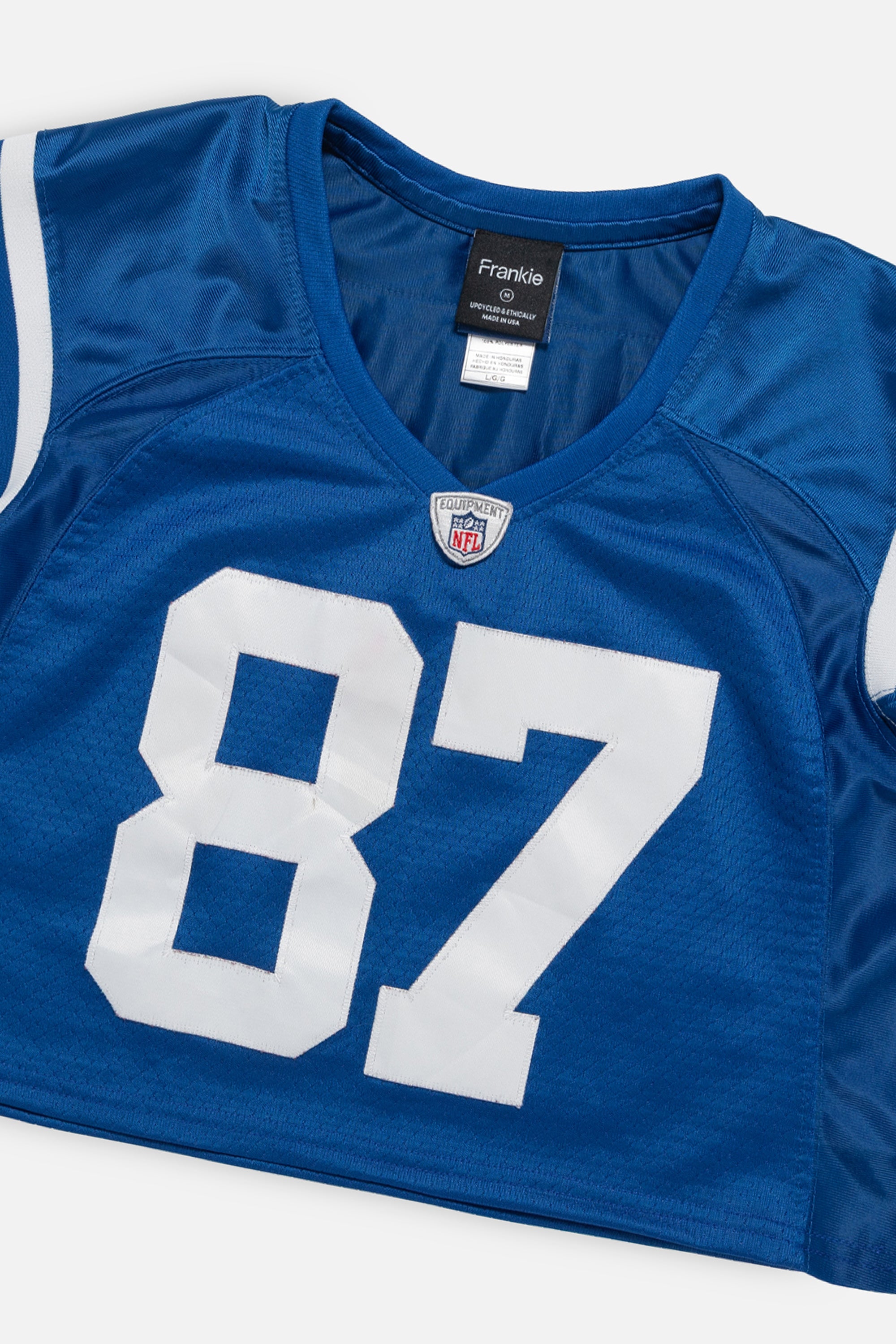Rework Indianapolis Colts Crop Jersey