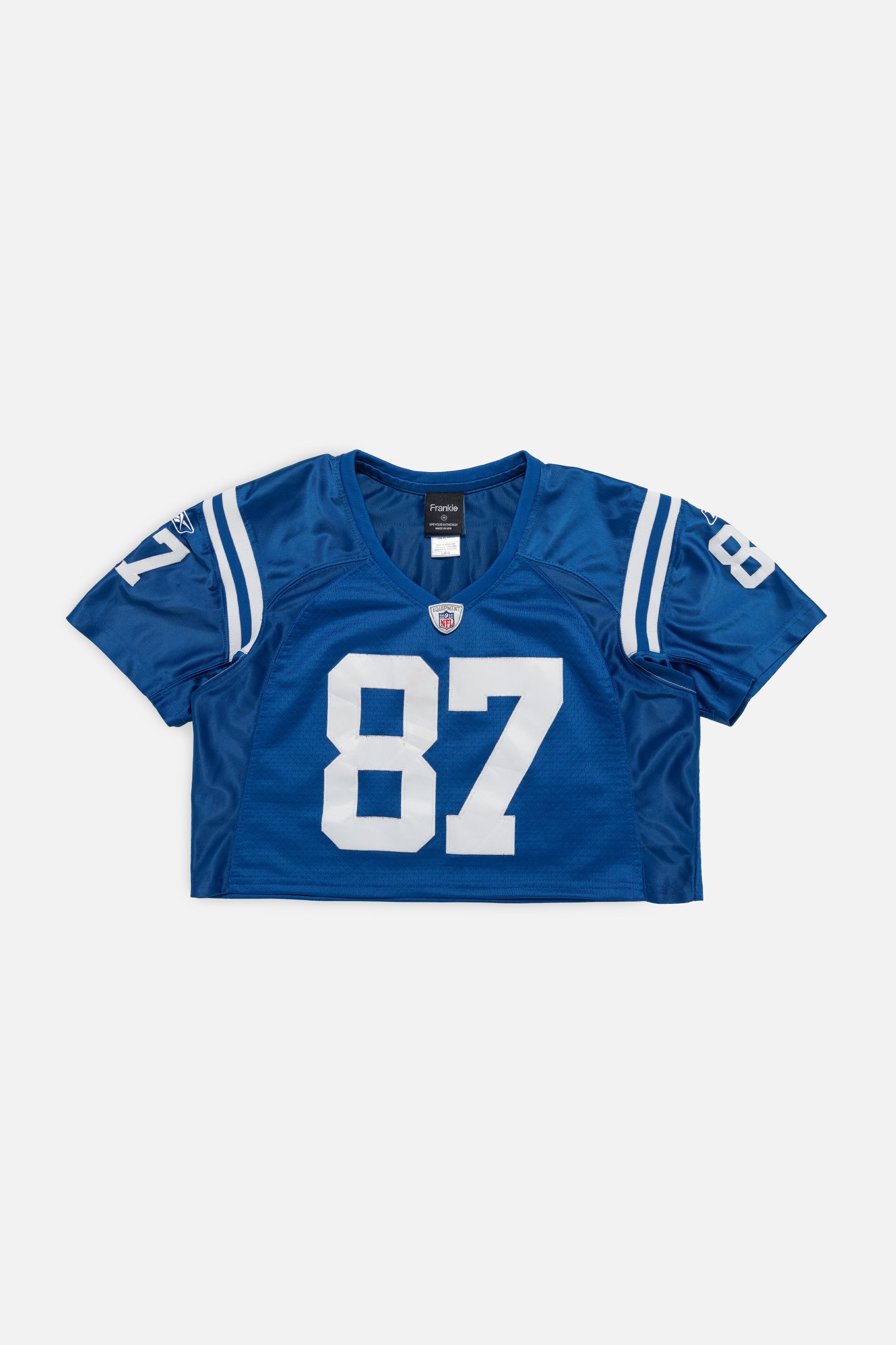 Rework Indianapolis Colts Crop Jersey